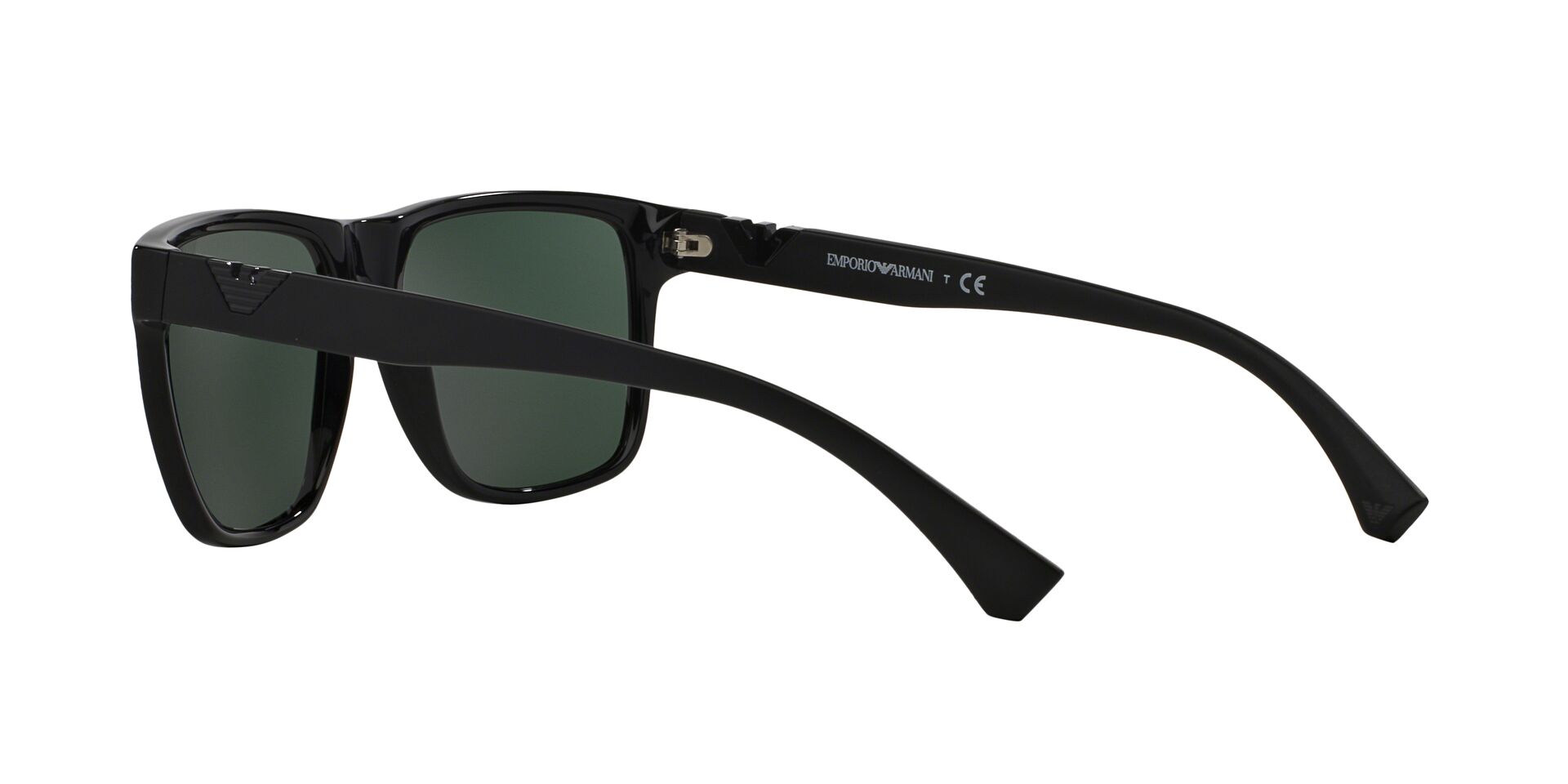 Emporio Armani Férfi napszemüveg - SHINY BLACK / GREEN