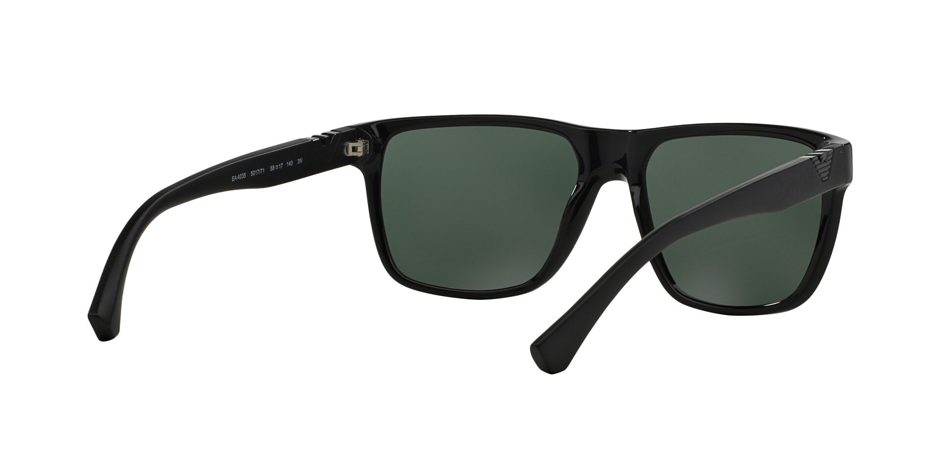 Emporio Armani Férfi napszemüveg - SHINY BLACK / GREEN