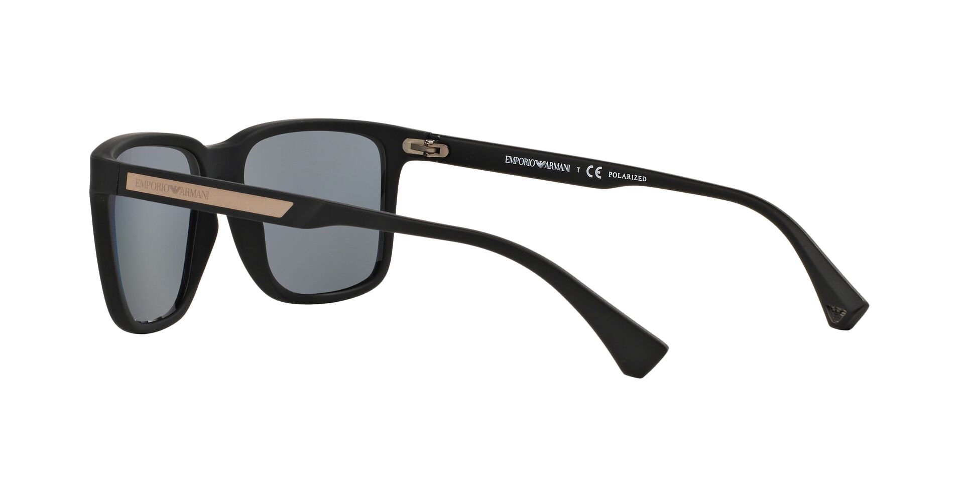 Emporio Armani Férfi napszemüveg - RUBBER BLACK / GREY POLARIZED