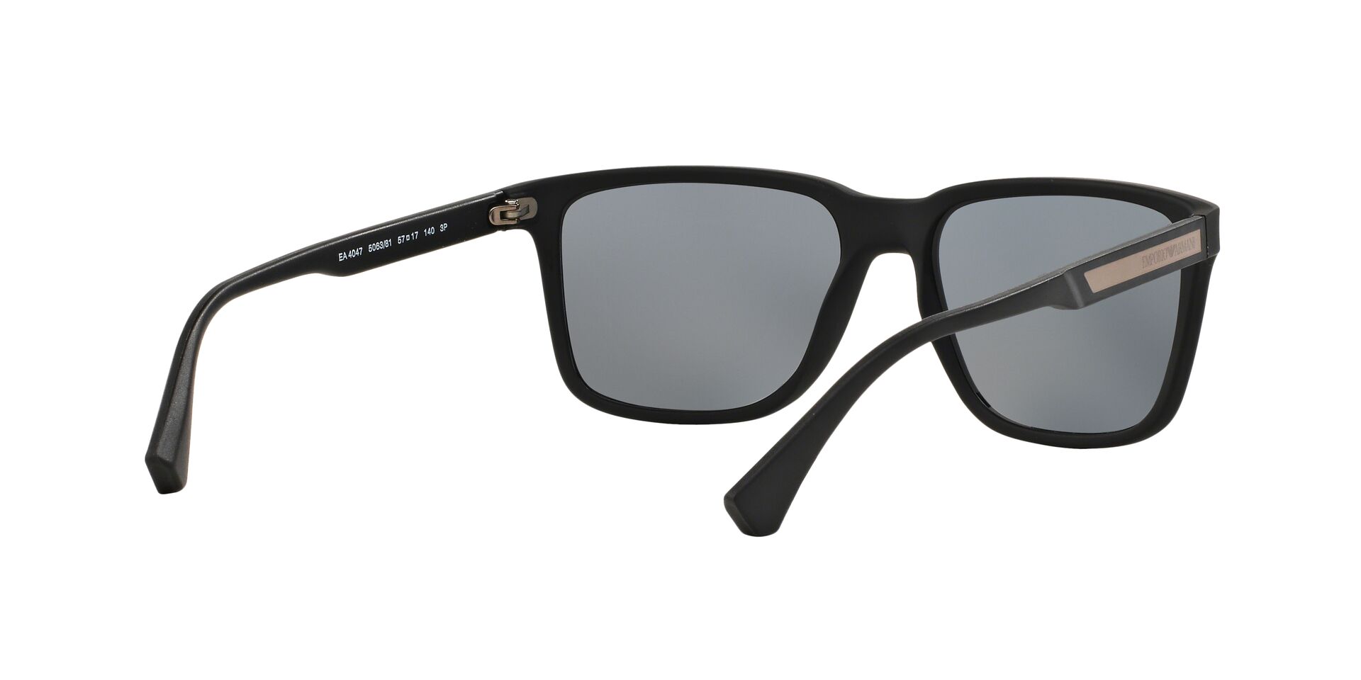 Emporio Armani Férfi napszemüveg - RUBBER BLACK / GREY POLARIZED