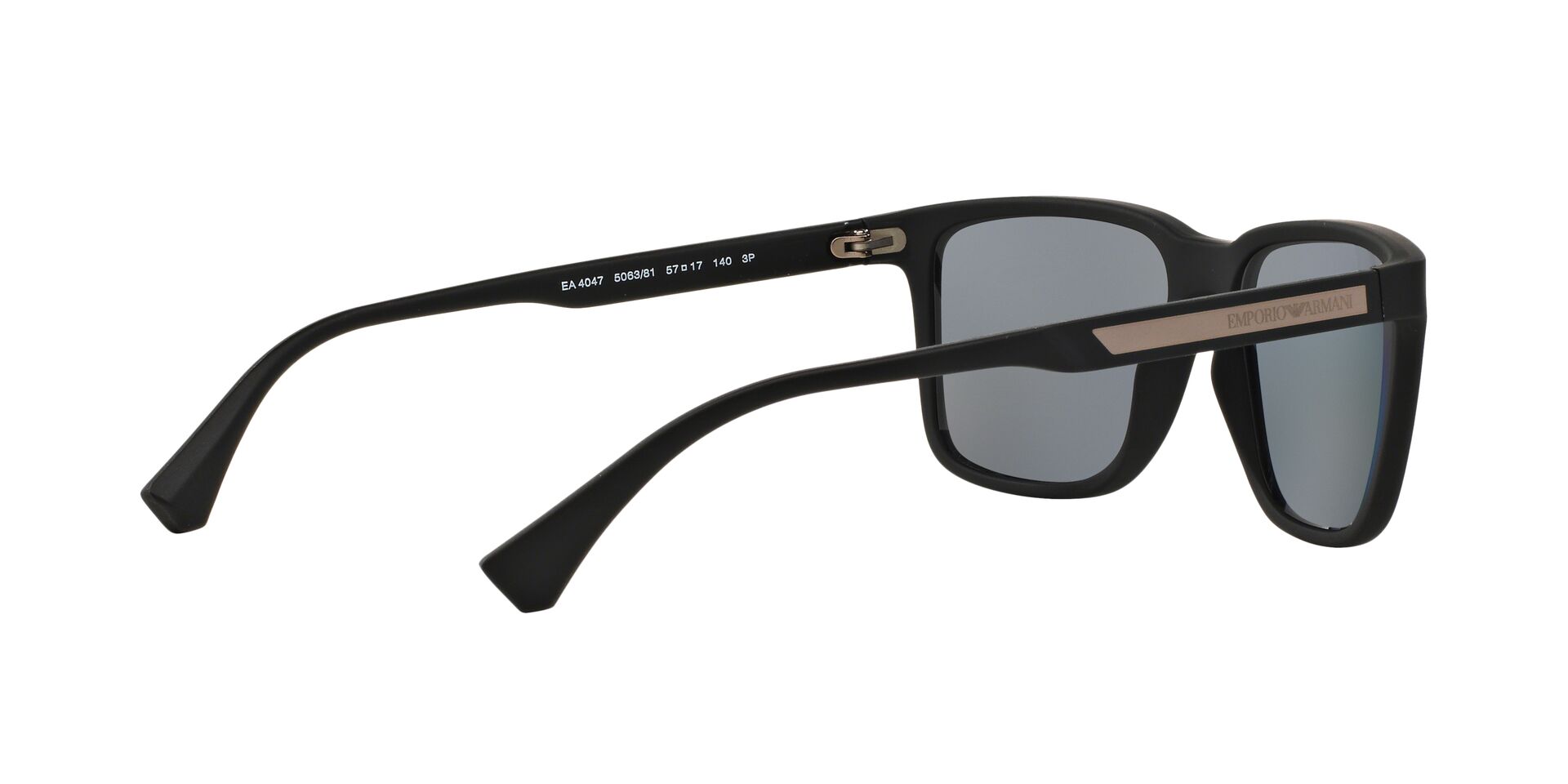 Emporio Armani Férfi napszemüveg - RUBBER BLACK / GREY POLARIZED
