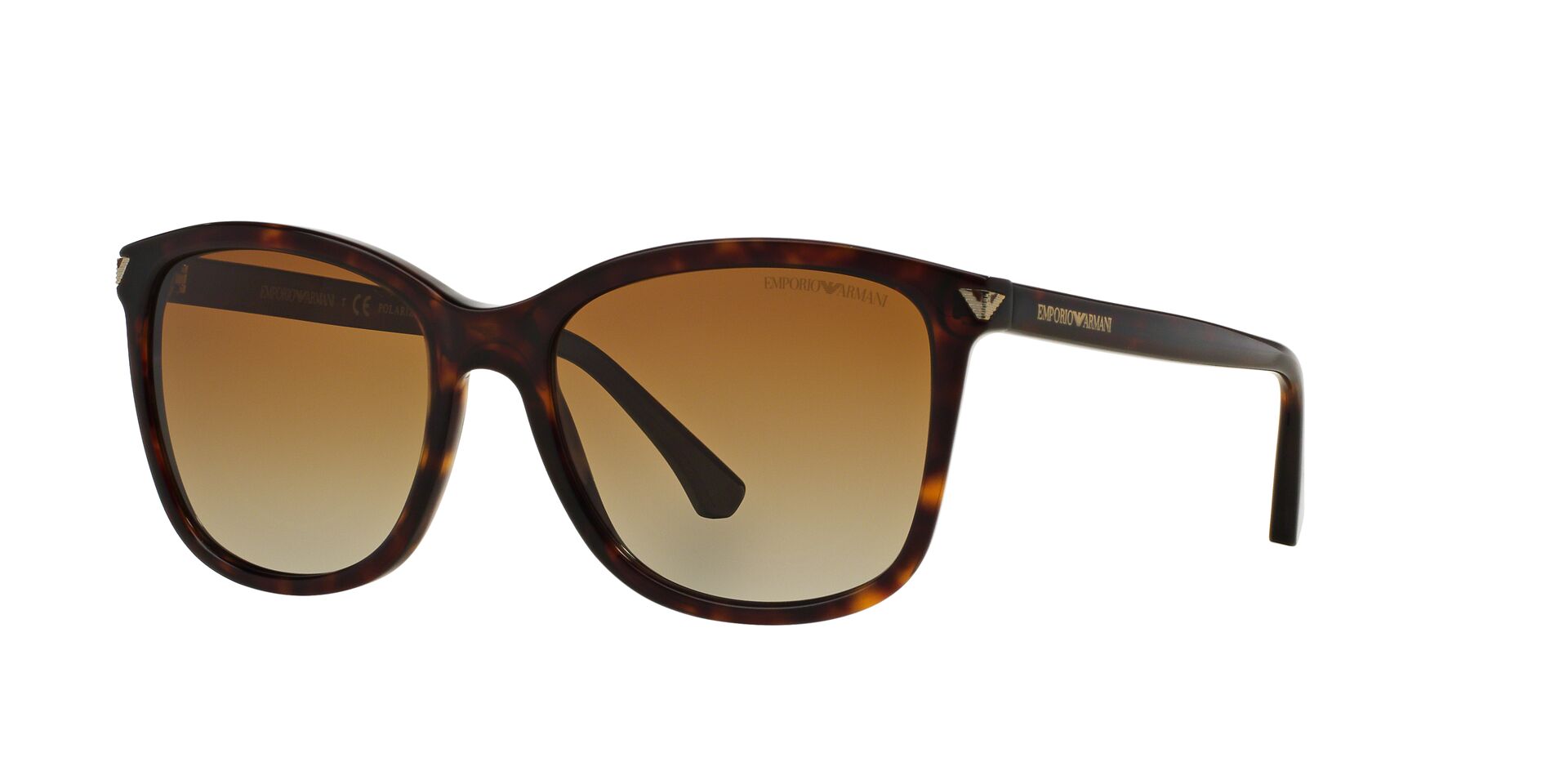Emporio Armani Női napszemüveg - SHINY HAVANA / GRADIENT BROWN POLARIZED