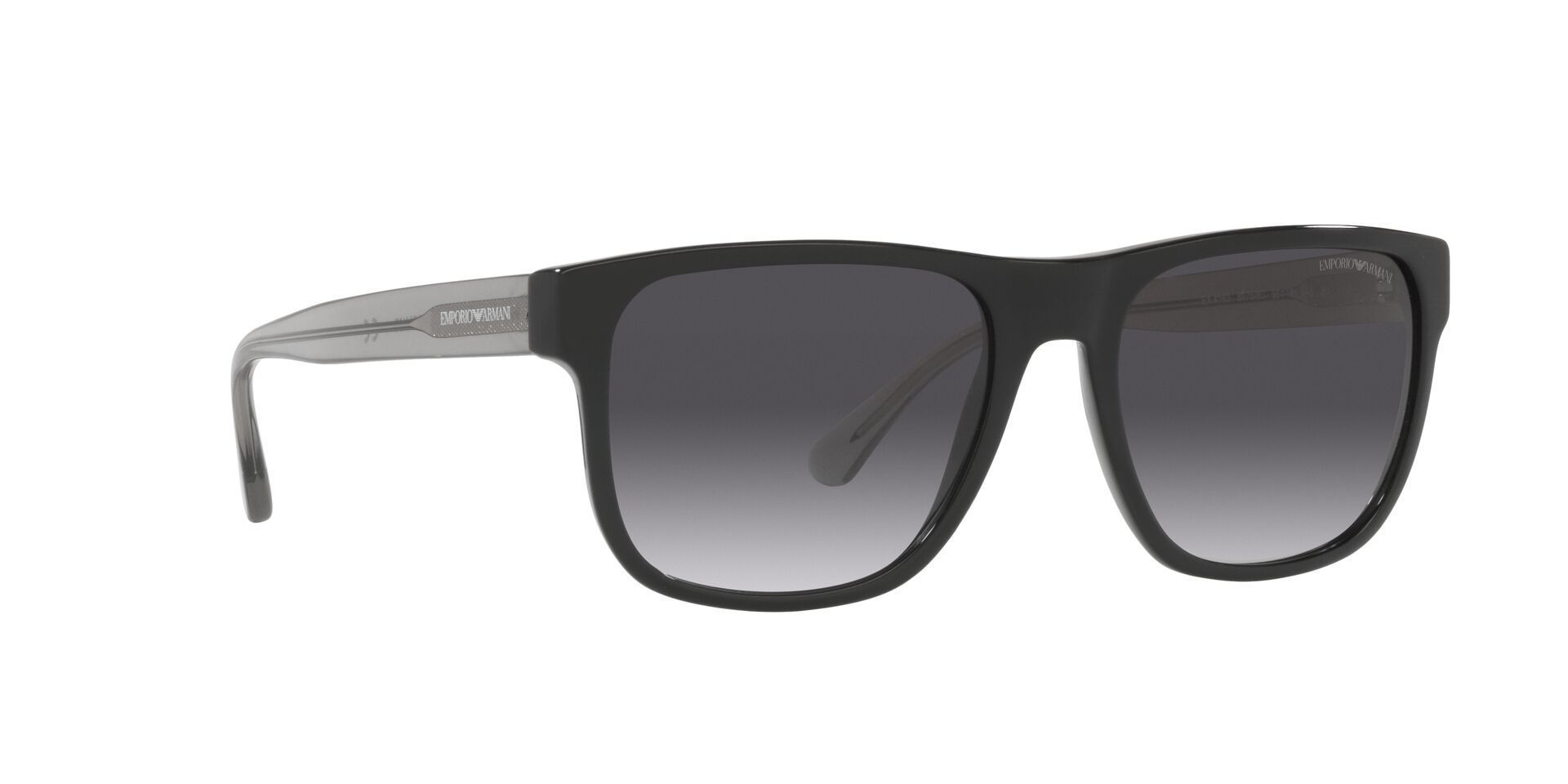 Emporio Armani Férfi napszemüveg - BLACK / GRADIENT GREY