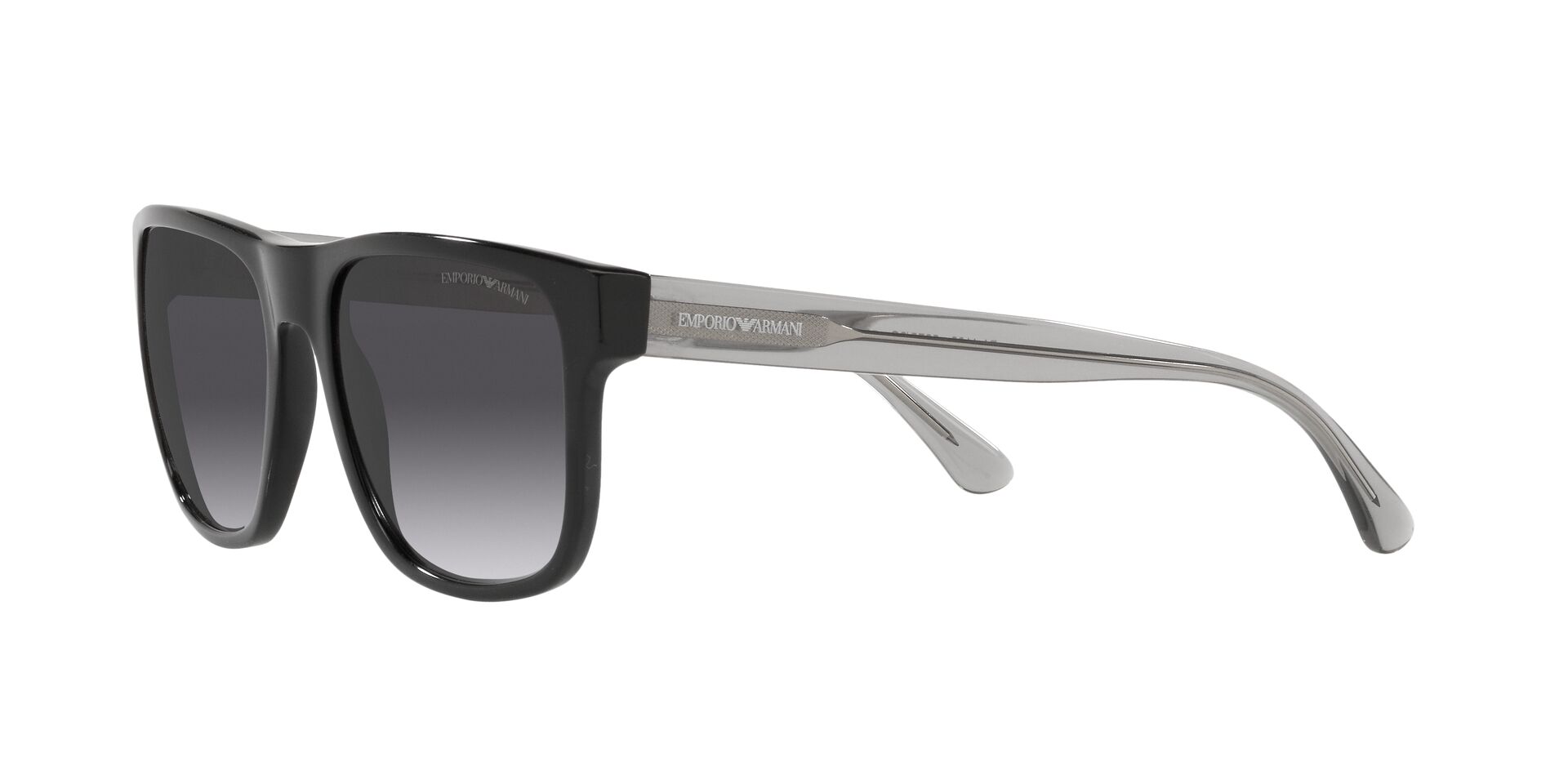 Emporio Armani Férfi napszemüveg - BLACK / GRADIENT GREY