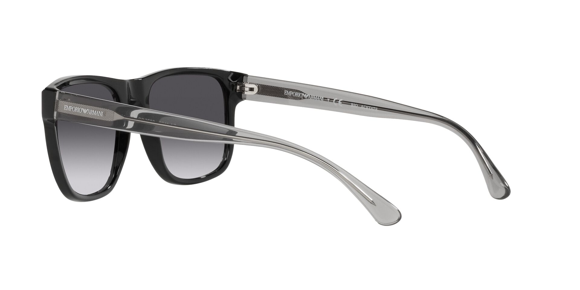 Emporio Armani Férfi napszemüveg - BLACK / GRADIENT GREY