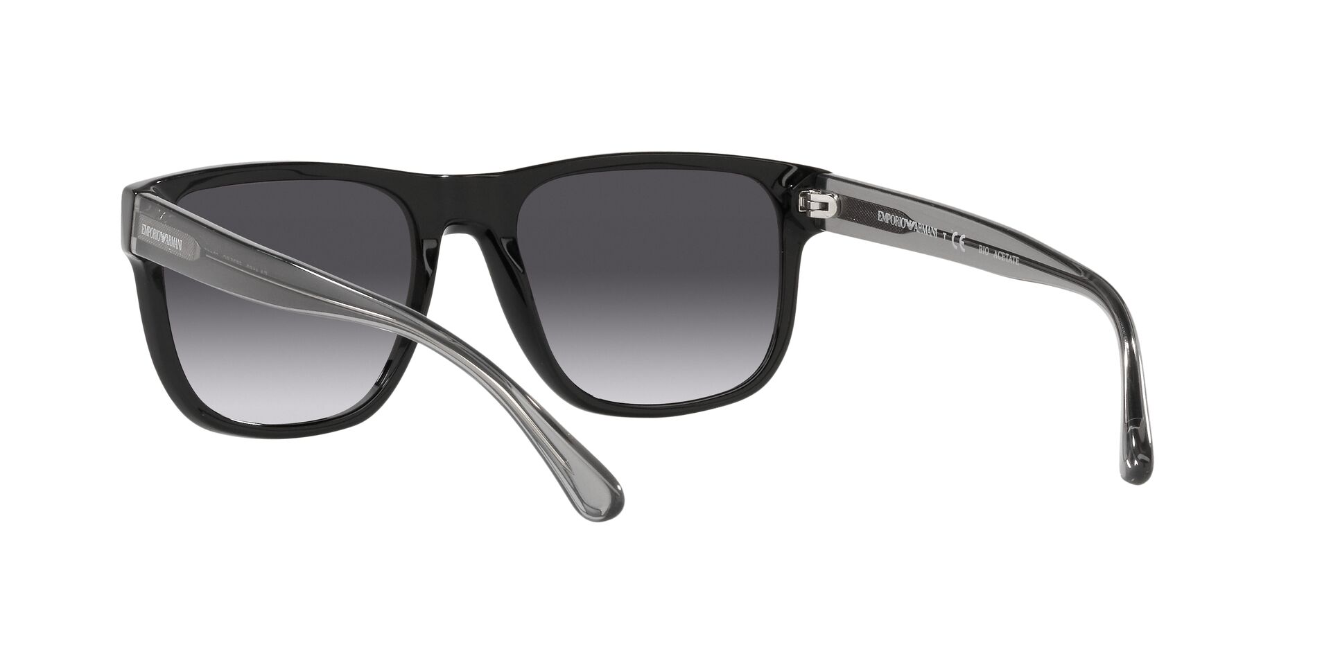 Emporio Armani Férfi napszemüveg - BLACK / GRADIENT GREY