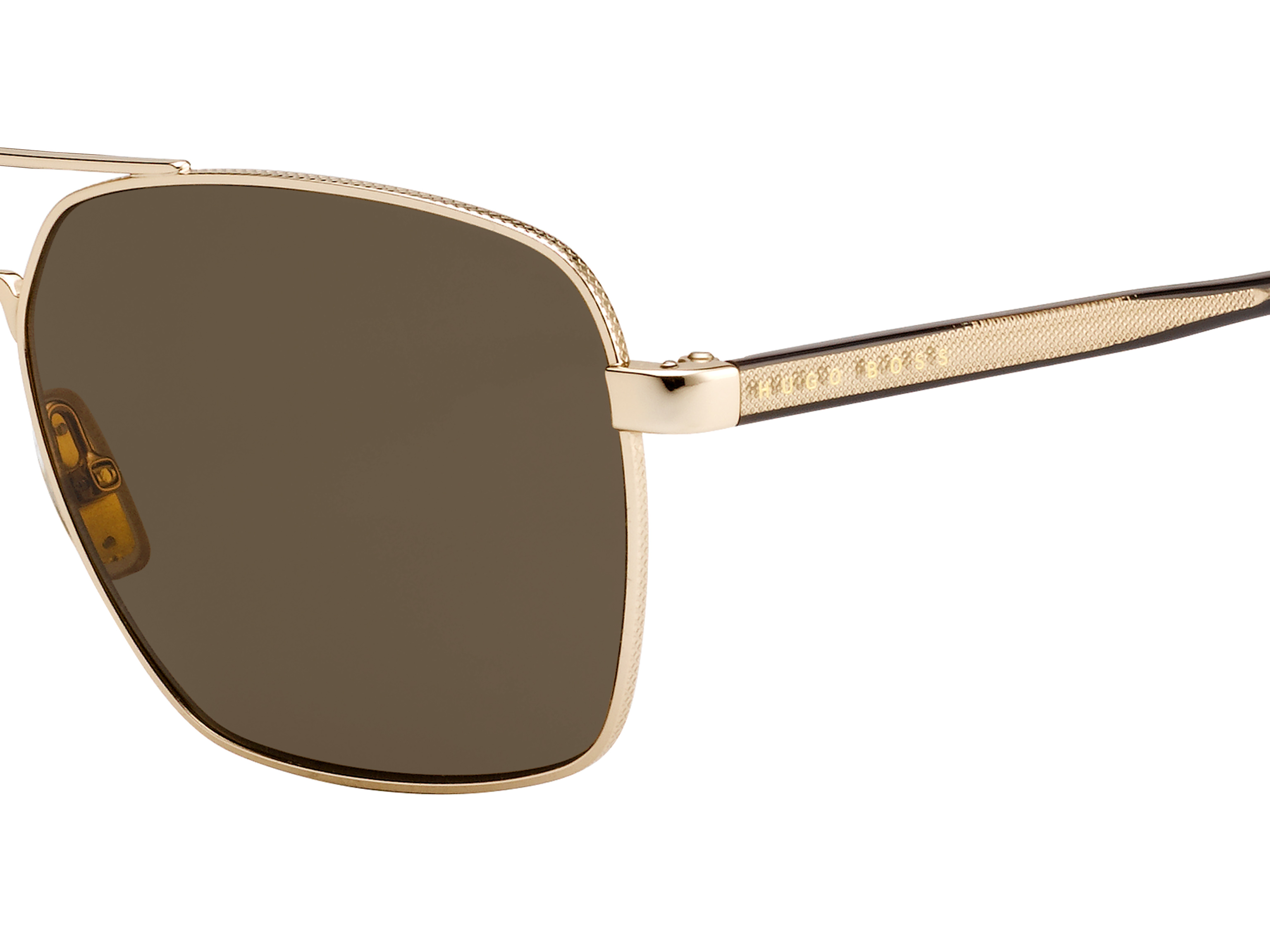 BOSS napszemüveg - ROSE GOLD / BROWN