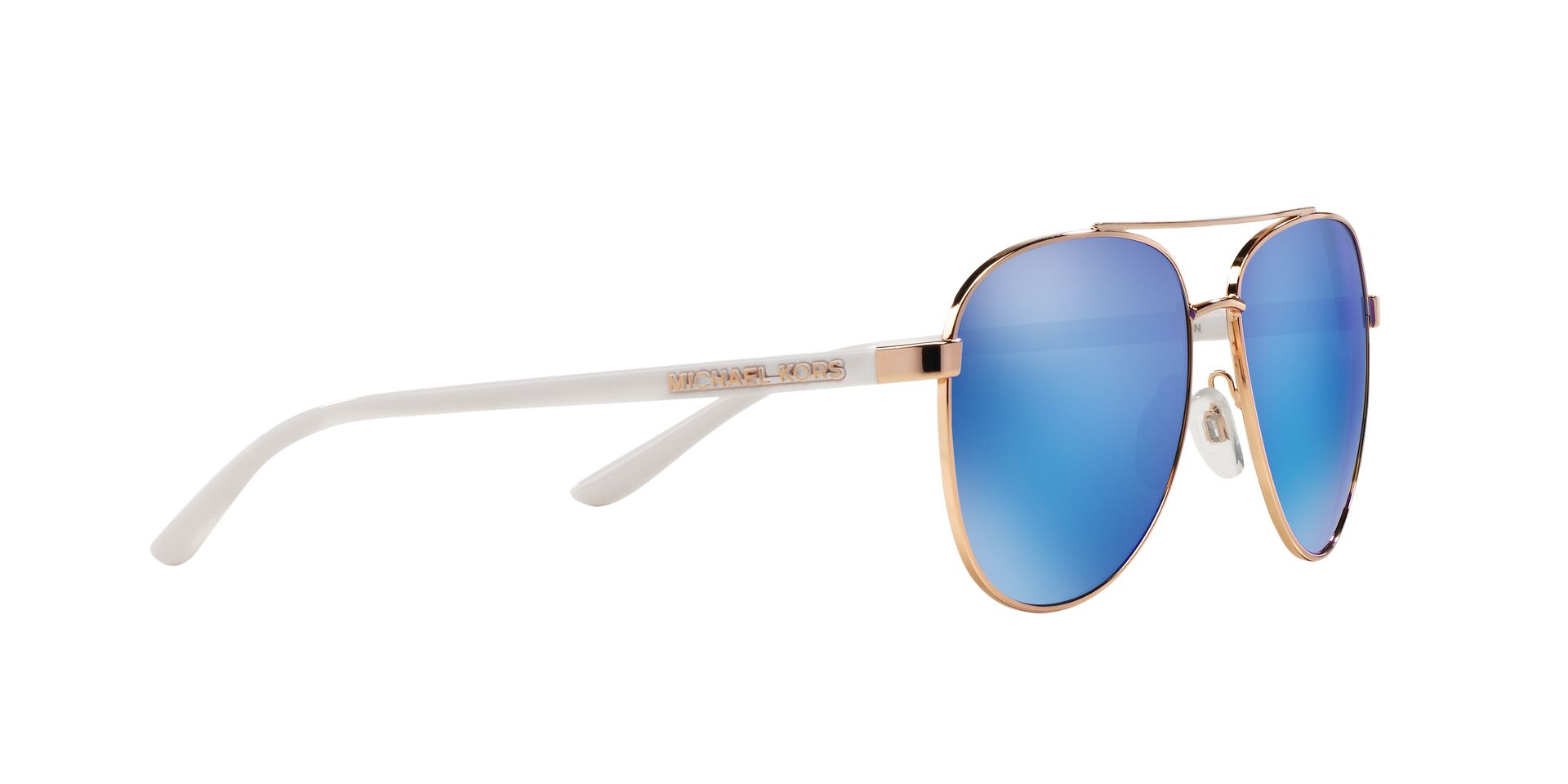 Michael Kors Női napszemüveg - HVAR - ROSE GOLD/WHITE / BLUE MIRROR