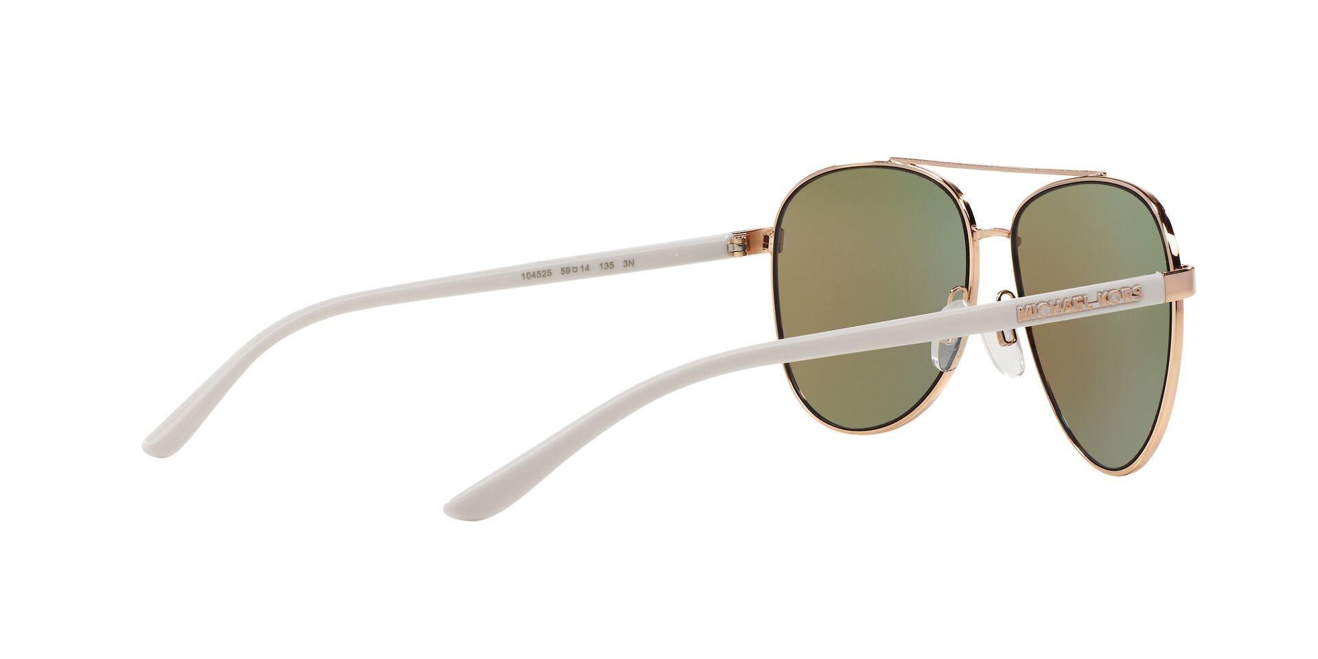 Michael Kors Női napszemüveg - HVAR - ROSE GOLD/WHITE / BLUE MIRROR
