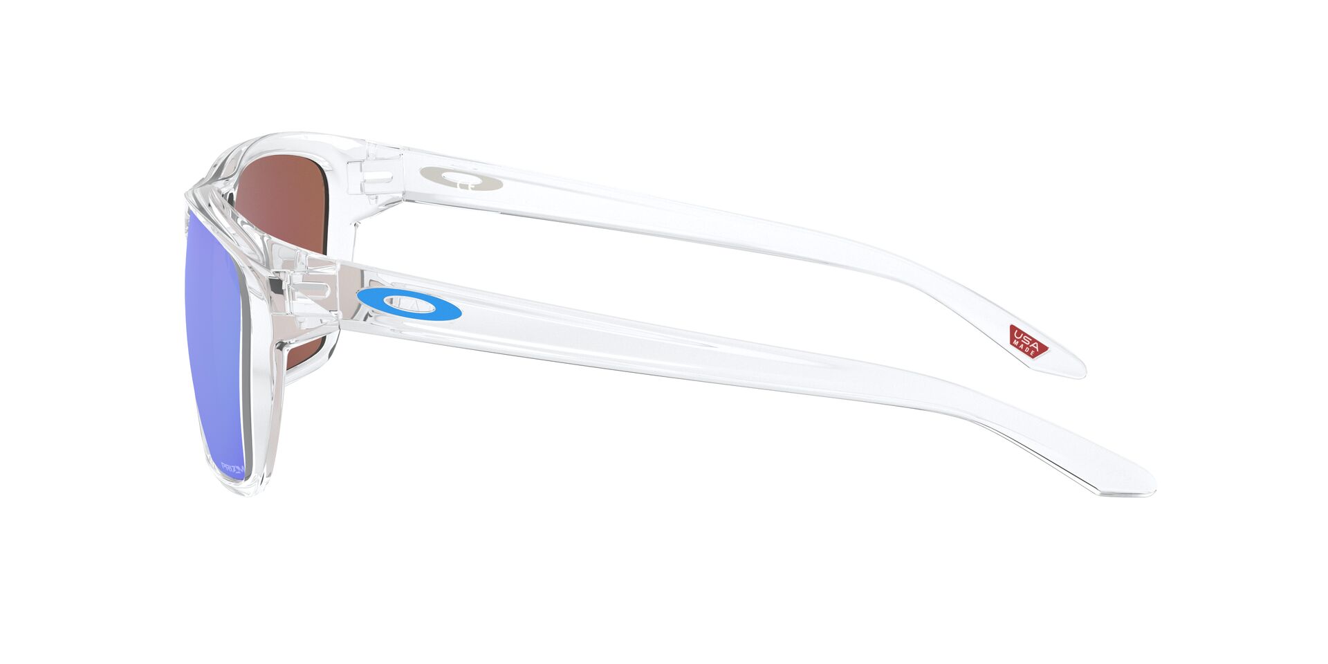 Oakley Férfi napszemüveg - SYLAS - POLISHED CLEAR / PRIZM SAPPHIRE