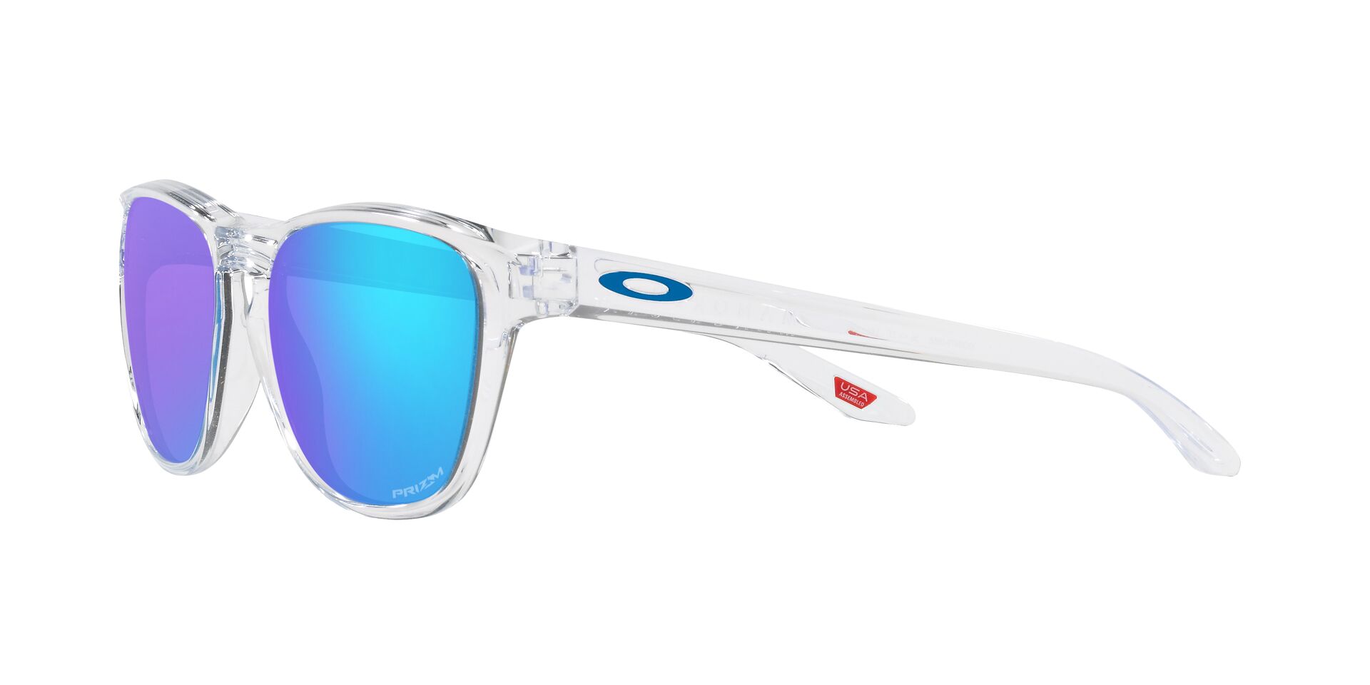 Oakley Férfi napszemüveg - MANORBURN - POLISHED CLEAR / PRIZM SAPPHIRE