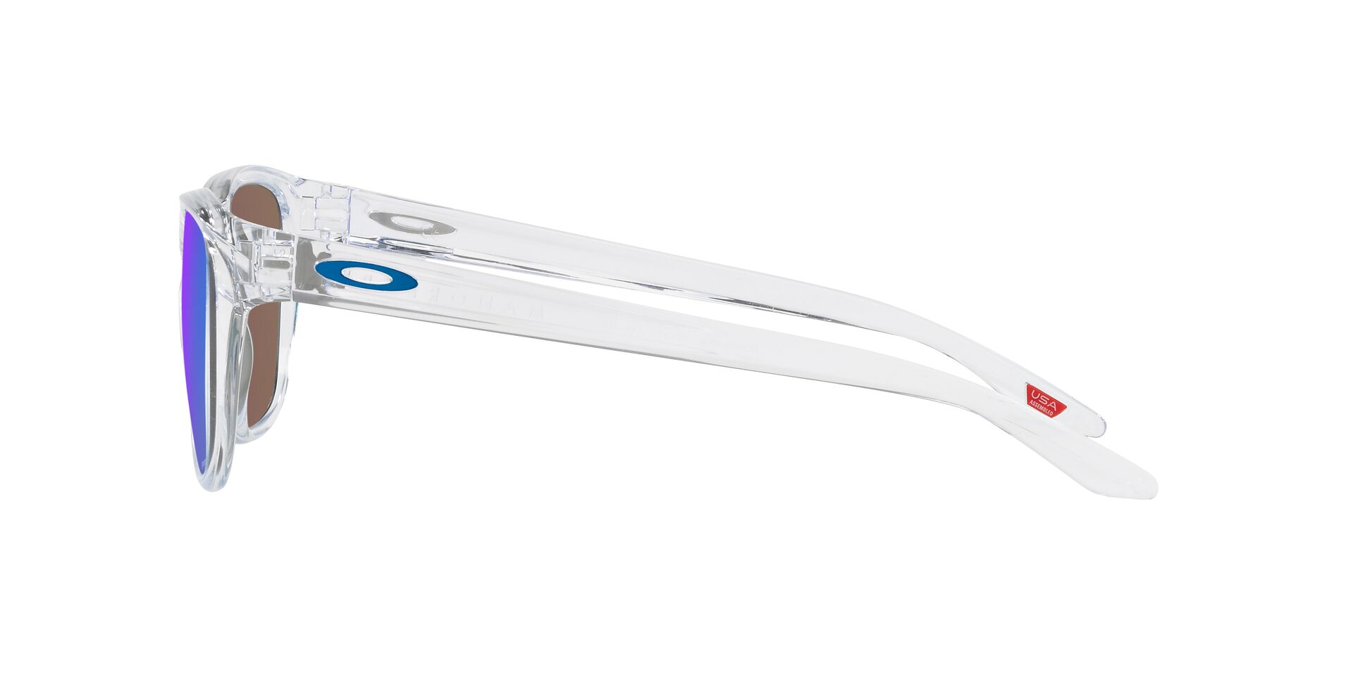 Oakley Férfi napszemüveg - MANORBURN - POLISHED CLEAR / PRIZM SAPPHIRE