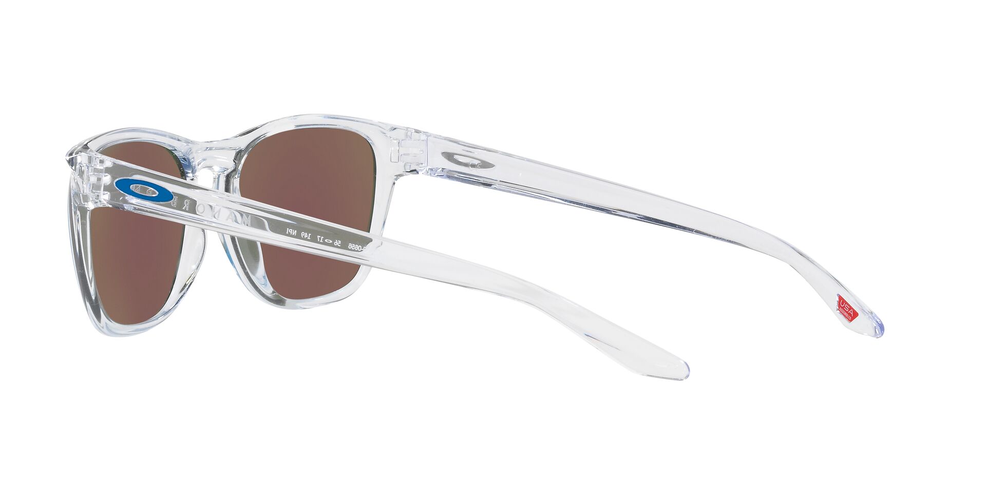Oakley Férfi napszemüveg - MANORBURN - POLISHED CLEAR / PRIZM SAPPHIRE
