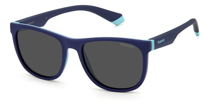 Polaroid Gyermek napszemüveg - Matte Blue / Azure Polarized