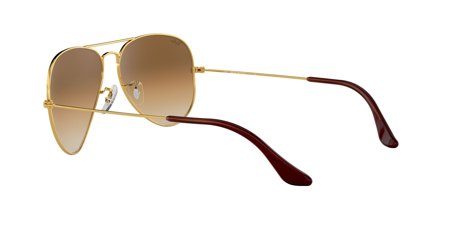 Ray-Ban napszemüveg - AVIATOR LARGE METAL - GOLD / CRYSTAL BROWN GRADIENT