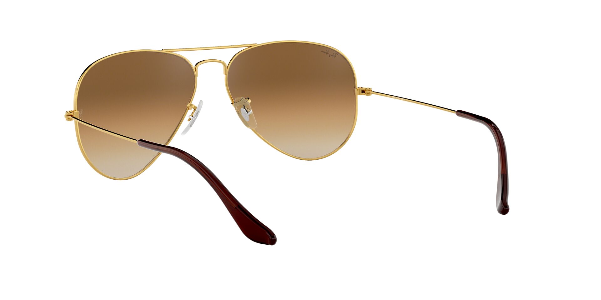 Ray-Ban napszemüveg - AVIATOR LARGE METAL - GOLD / CRYSTAL BROWN GRADIENT