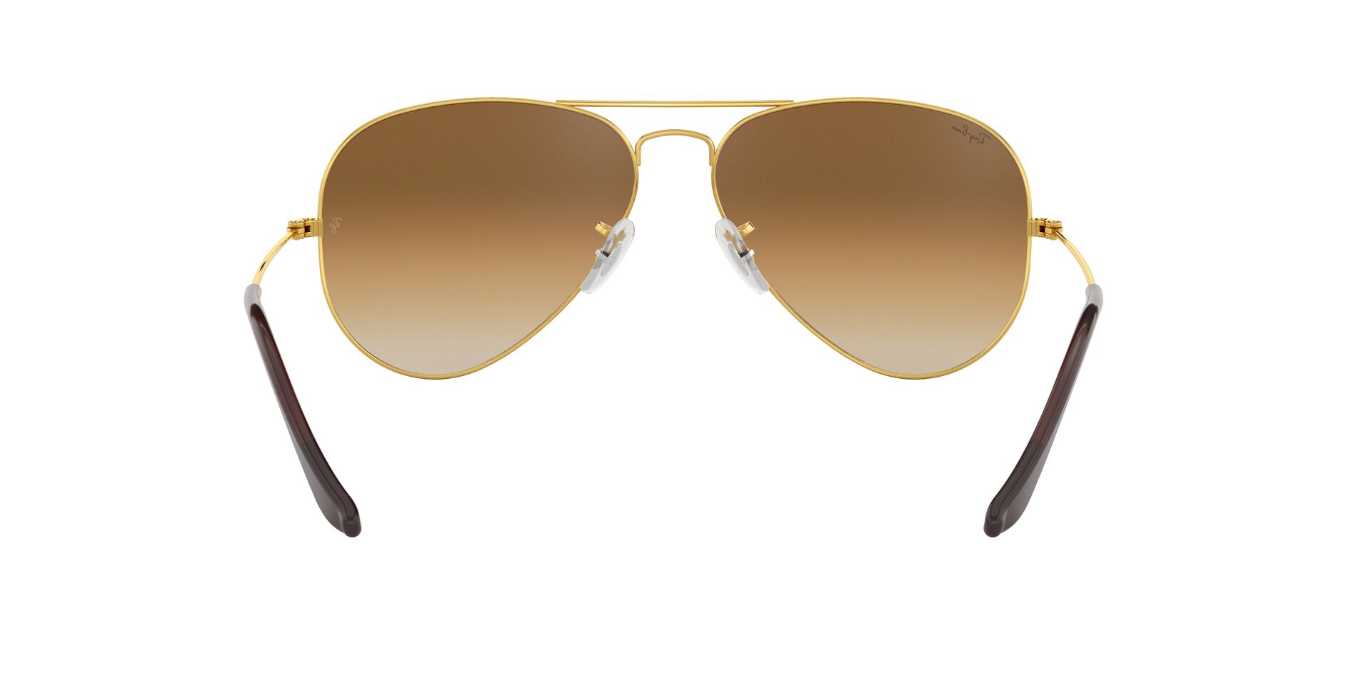 Ray-Ban napszemüveg - AVIATOR LARGE METAL - GOLD / CRYSTAL BROWN GRADIENT