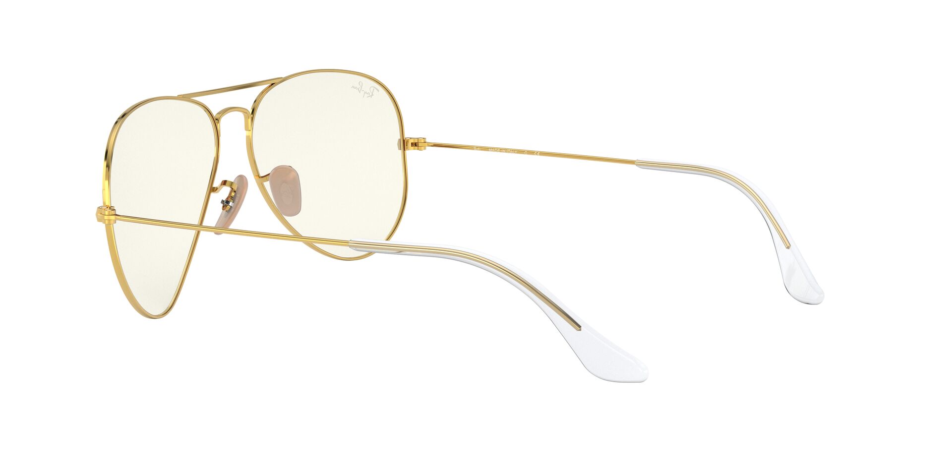Ray-Ban napszemüveg - AVIATOR LARGE METAL - SHINY GOLD / PHOTO GREY