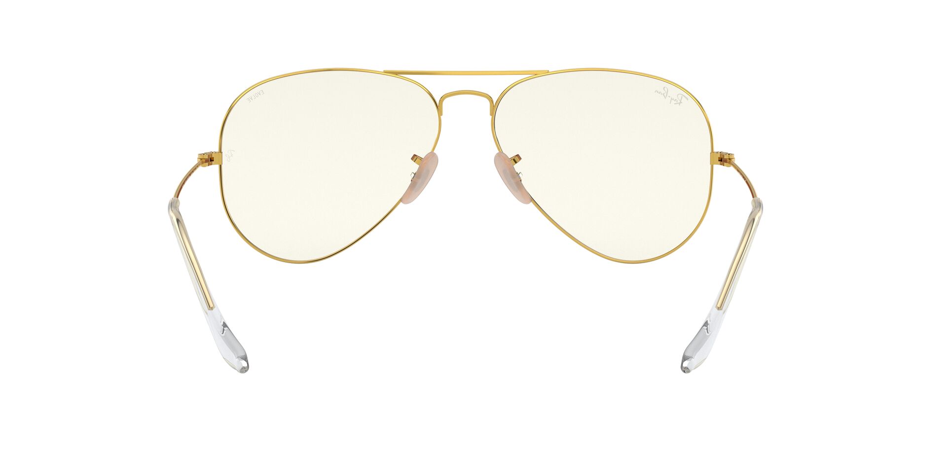 Ray-Ban napszemüveg - AVIATOR LARGE METAL - SHINY GOLD / PHOTO GREY