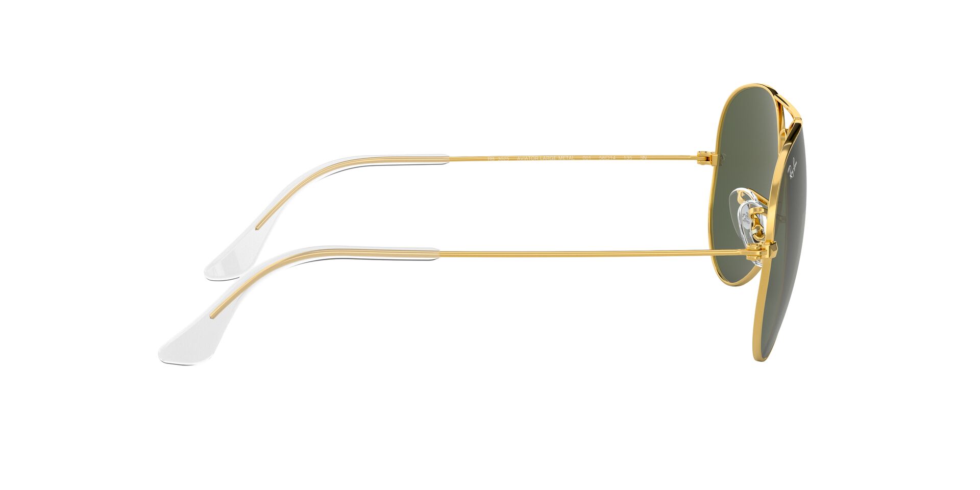 Ray-Ban napszemüveg - AVIATOR LARGE METAL - GOLD / GREEN G15