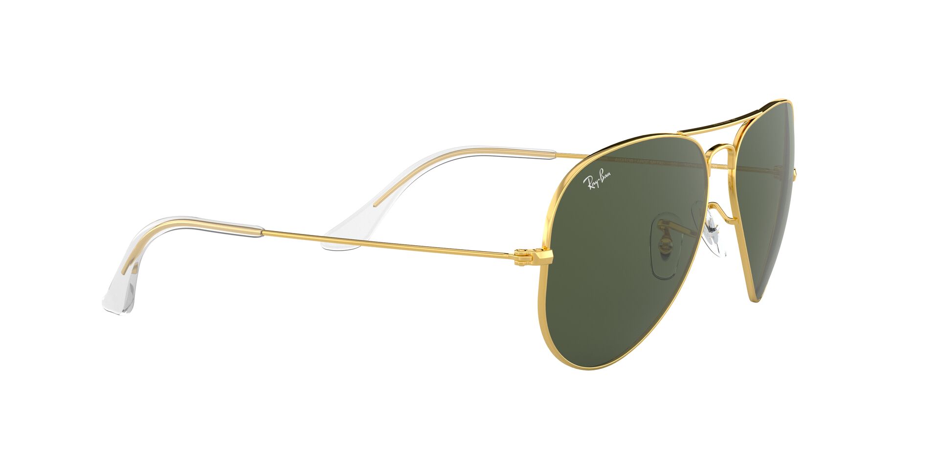 Ray-Ban napszemüveg - AVIATOR LARGE METAL - GOLD / GREEN G15