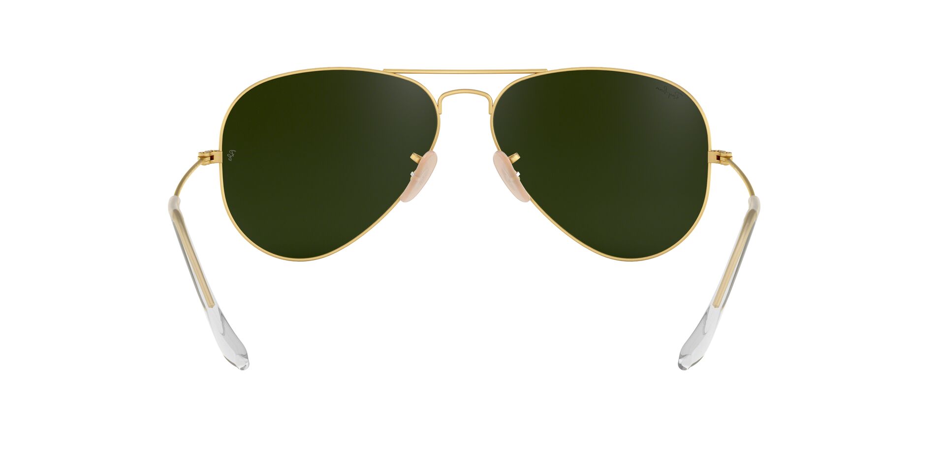 Ray-Ban napszemüveg - AVIATOR LARGE METAL - MATTE GOLD / CRY.GREEN  MIRROR MULTIL.BLUE