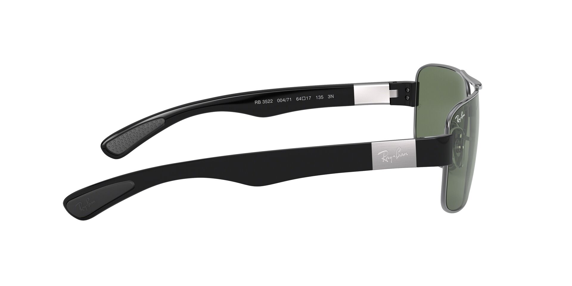 Ray-Ban napszemüveg - RB3522 - GUNMETAL / GREEN