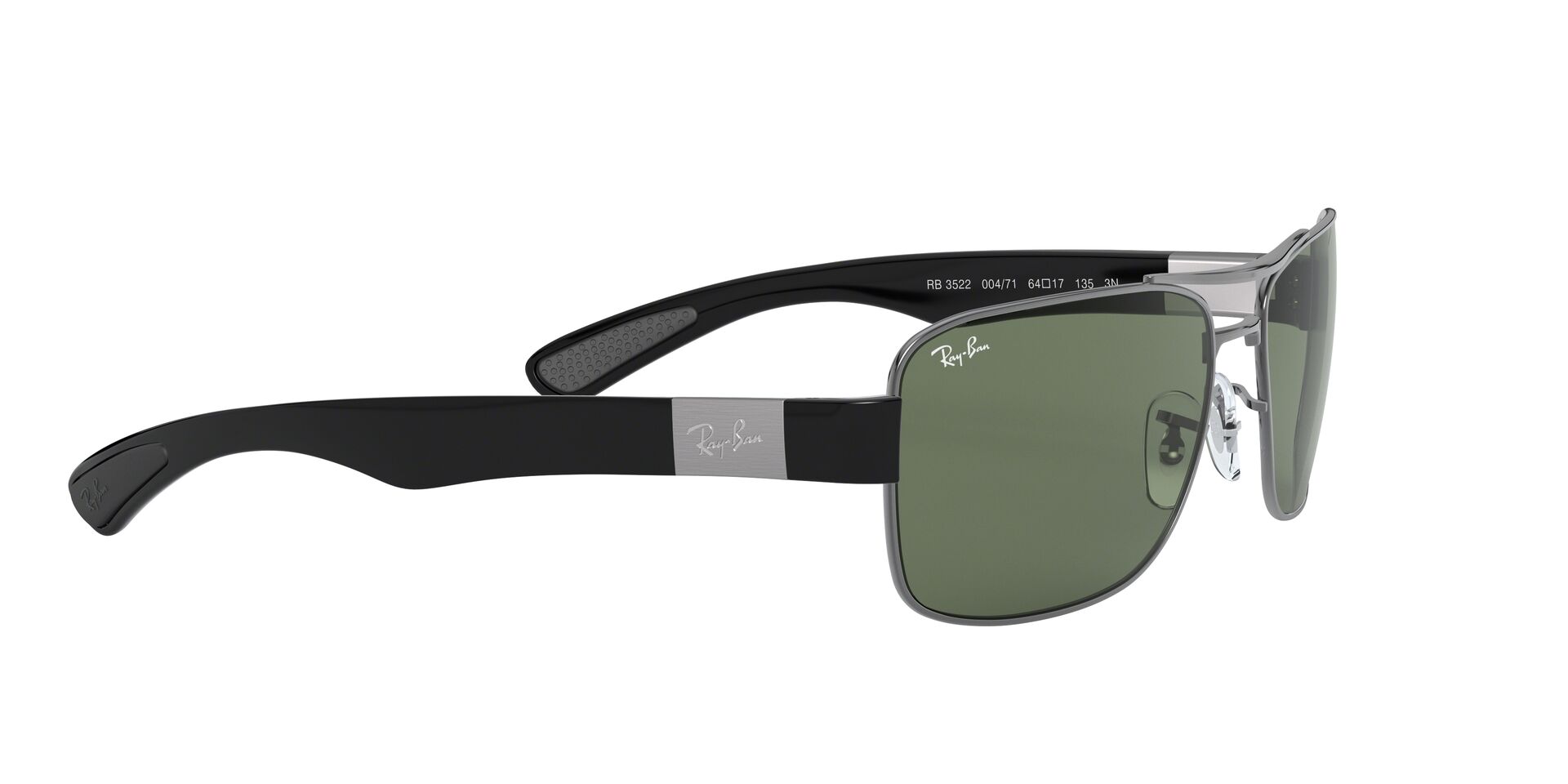 Ray-Ban napszemüveg - RB3522 - GUNMETAL / GREEN