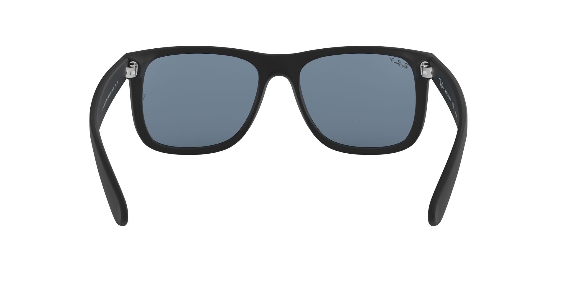 Ray-Ban napszemüveg - JUSTIN - BLACK RUBBER / DARK BLUE POLAR