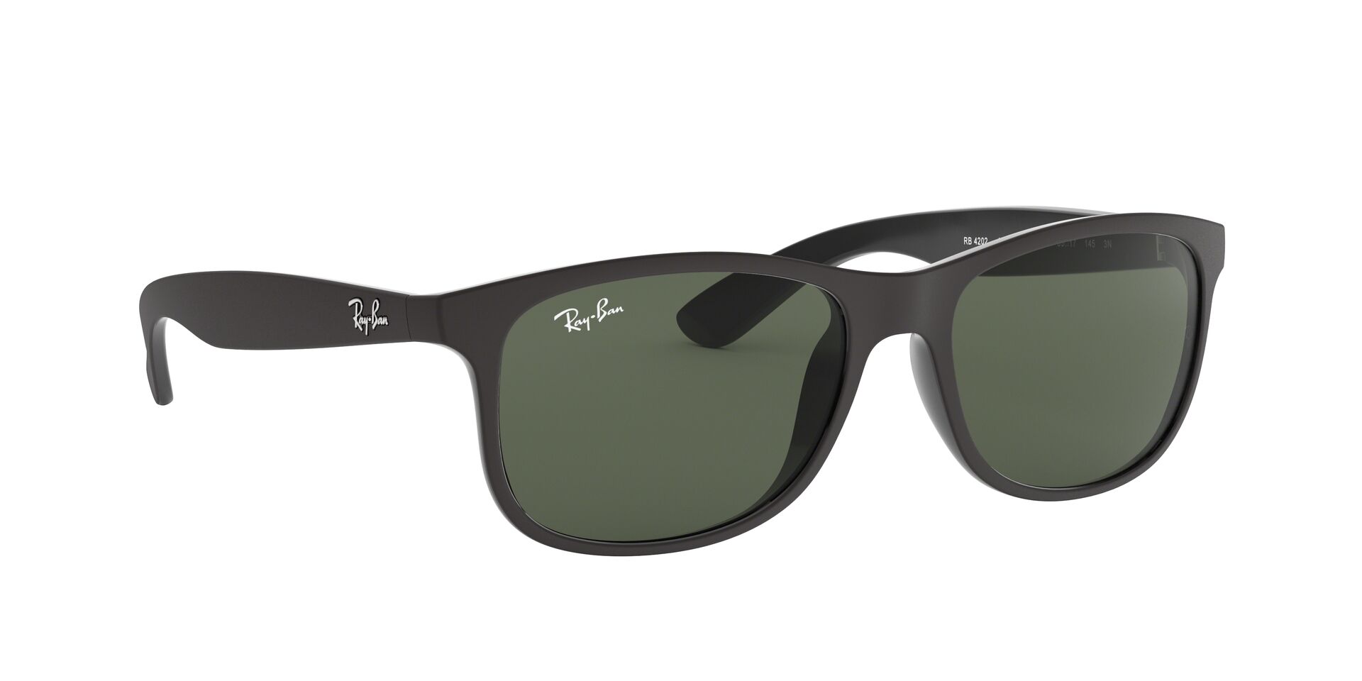 Ray-Ban napszemüveg - ANDY - MATTE BLACK / DARK GREEN