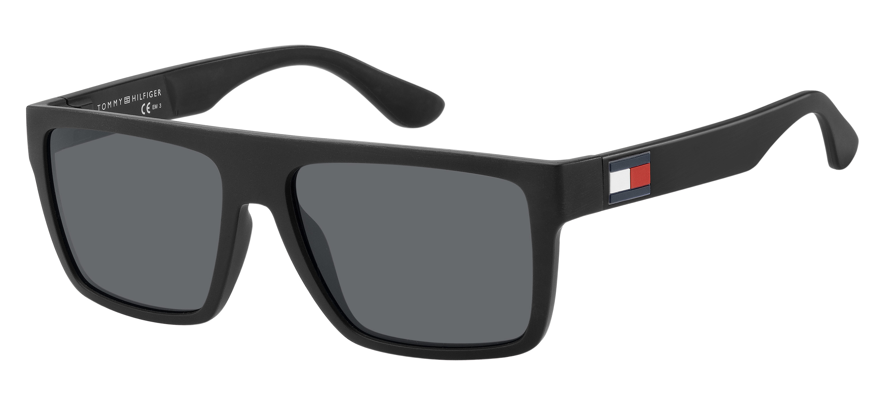 Tommy Hilfiger napszemüveg - 1605/S - MATTE BLACK / GREY