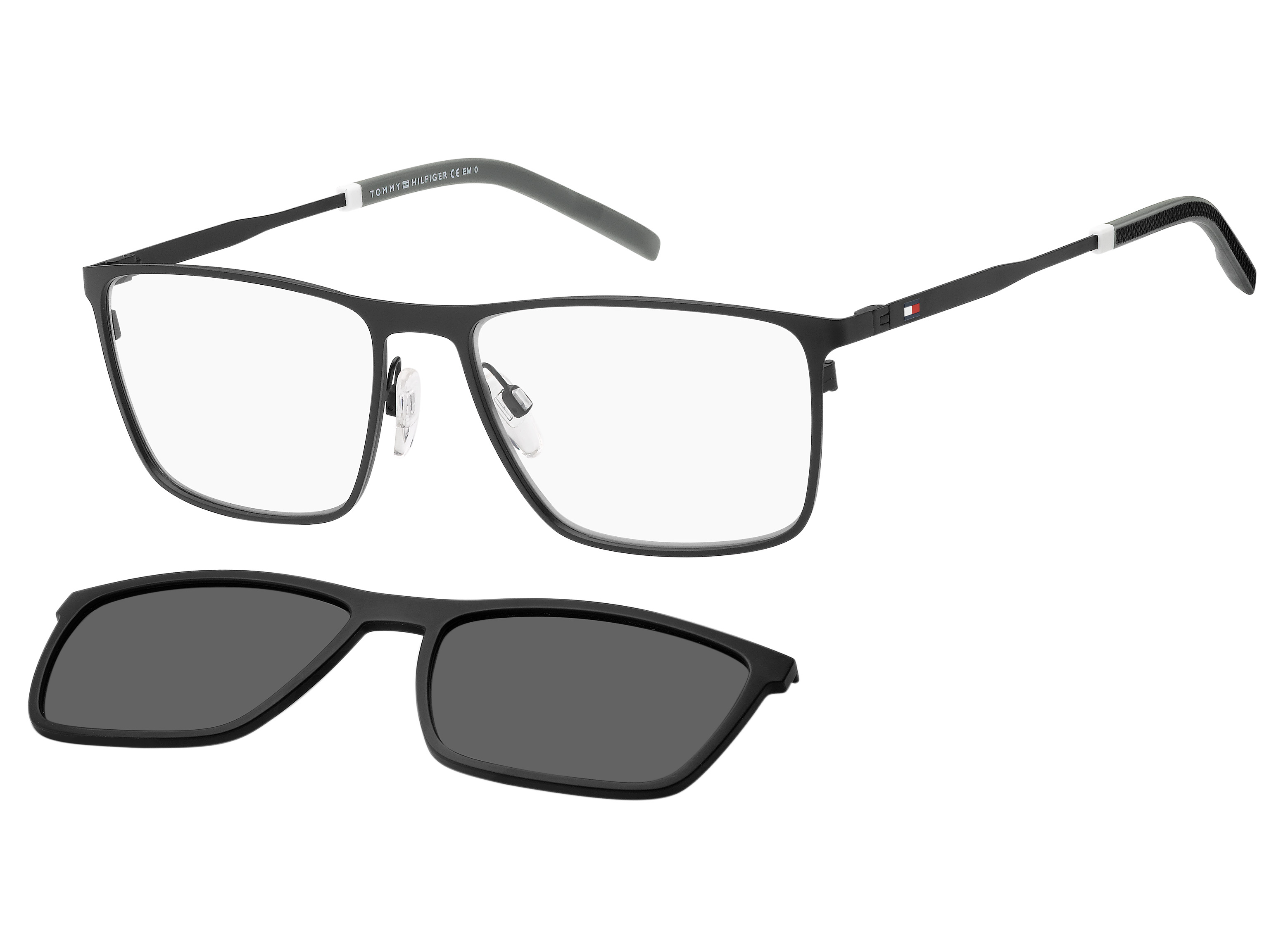Tommy Hilfiger napszemüveg - 1803/CS - MATTE BLACK / GREY POLARIZED