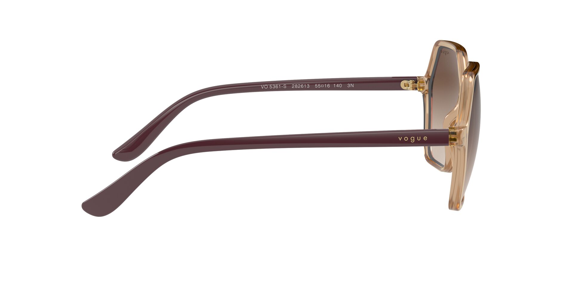 Vogue Női napszemüveg - TRANSPARENT CARAMEL / BROWN GRADIENT