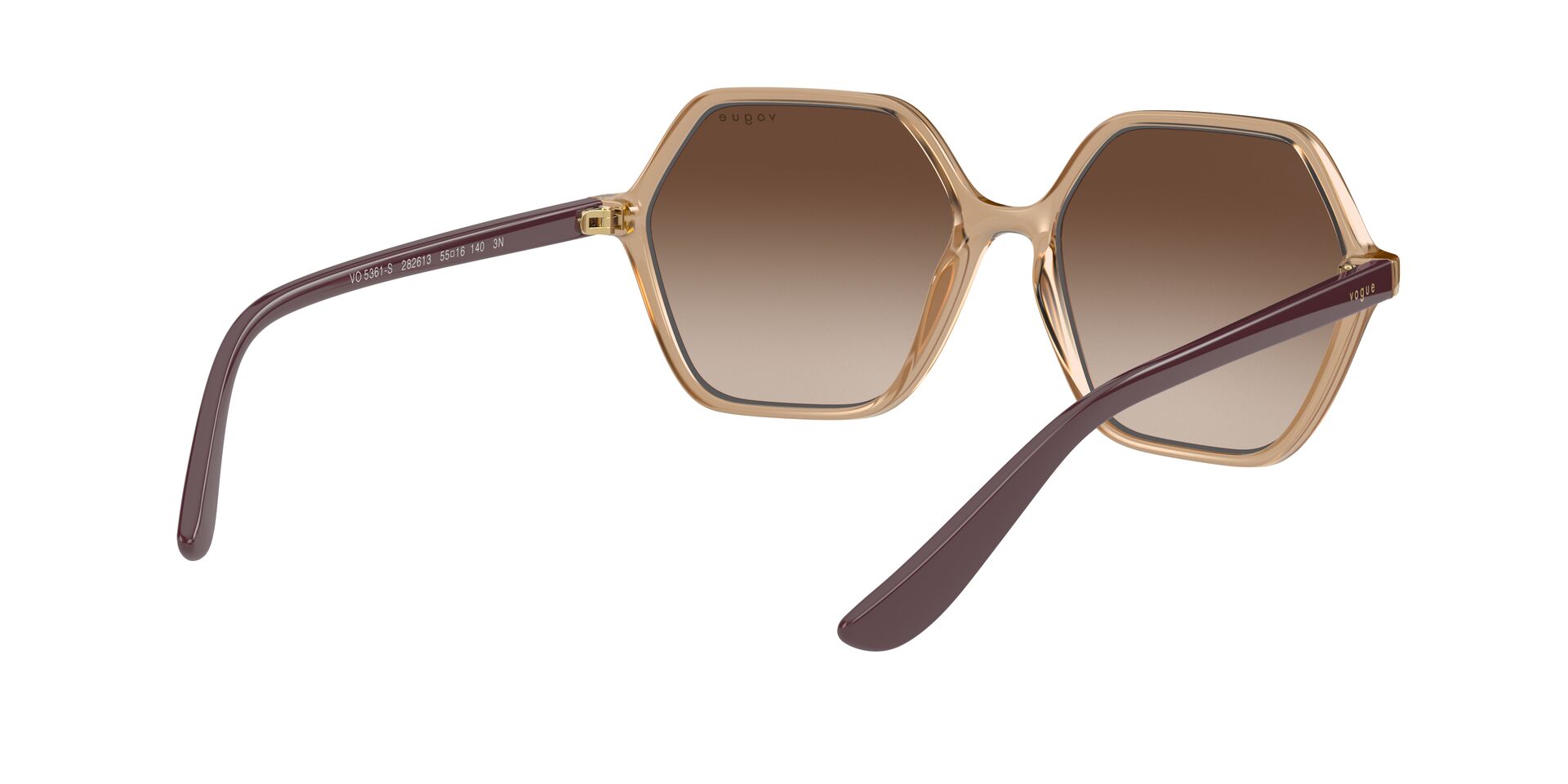 Vogue Női napszemüveg - TRANSPARENT CARAMEL / BROWN GRADIENT