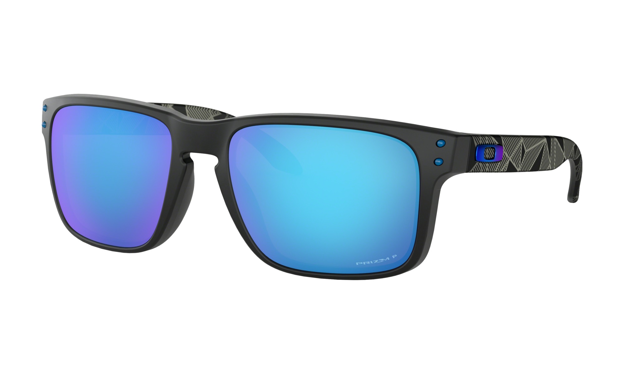 Oakley Holbrook Matte Black Prizmatic / Prizm Sapphire polarizált napszemüveg
