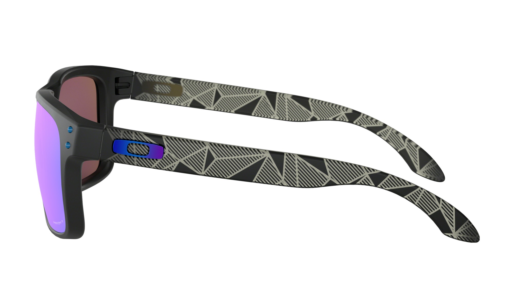Oakley Holbrook Matte Black Prizmatic / Prizm Sapphire polarizált napszemüveg