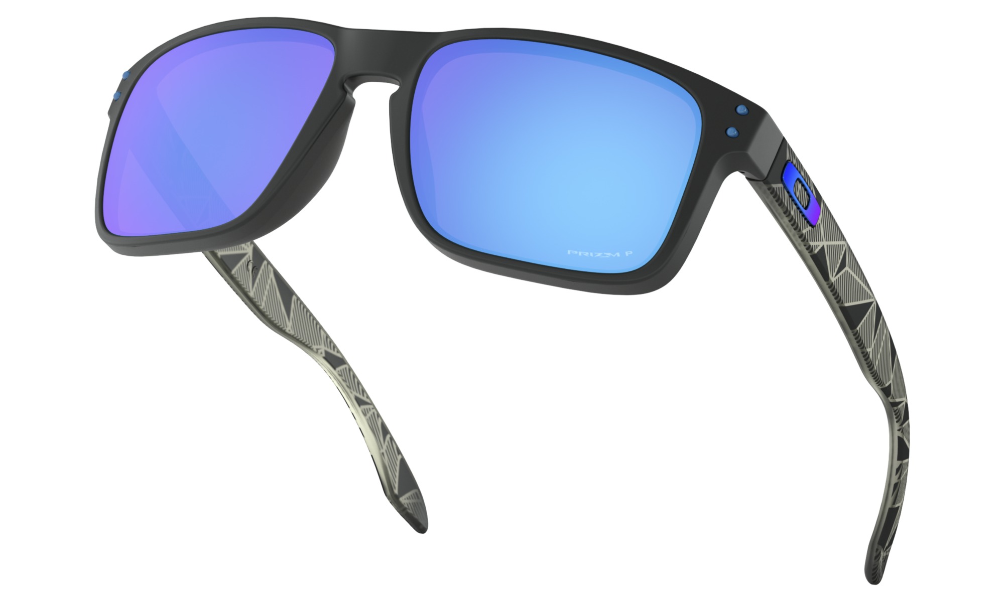 Oakley Holbrook Matte Black Prizmatic / Prizm Sapphire polarizált napszemüveg