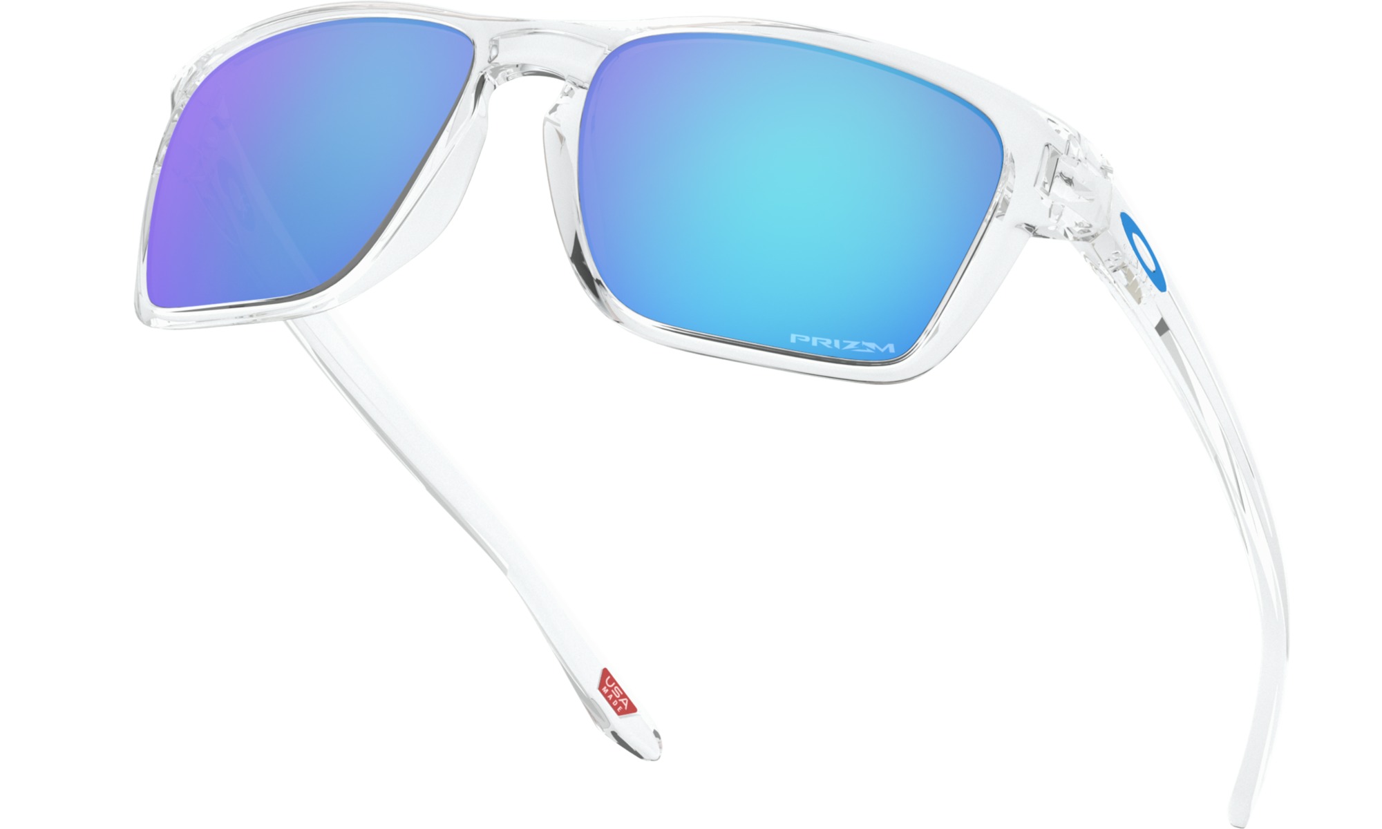 Oakley Napszemüveg Sylas Polished Clear / Prizm Sapphire Iridium