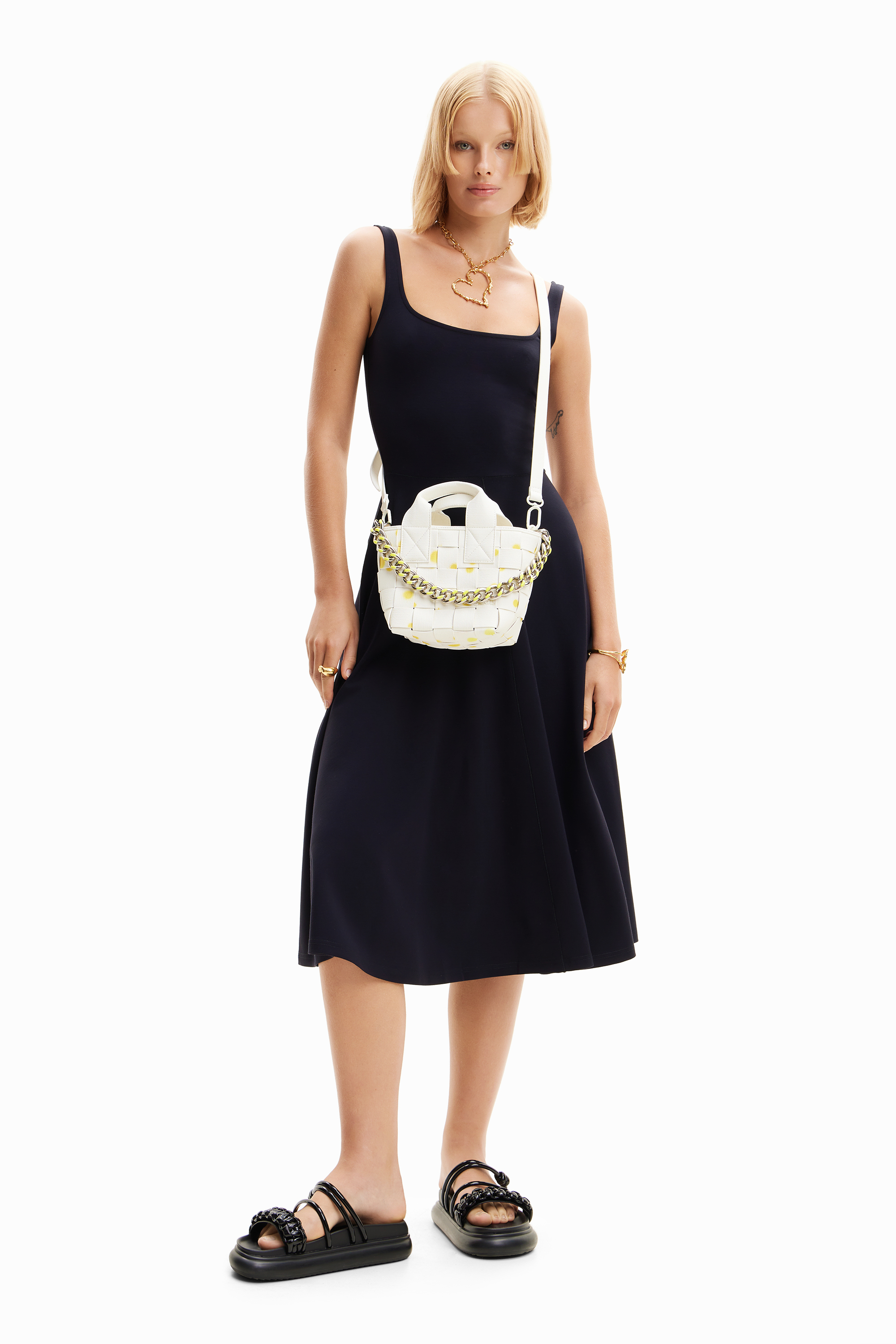 Desigual - New Splatter Valdivia Mini - Női oldaltáska