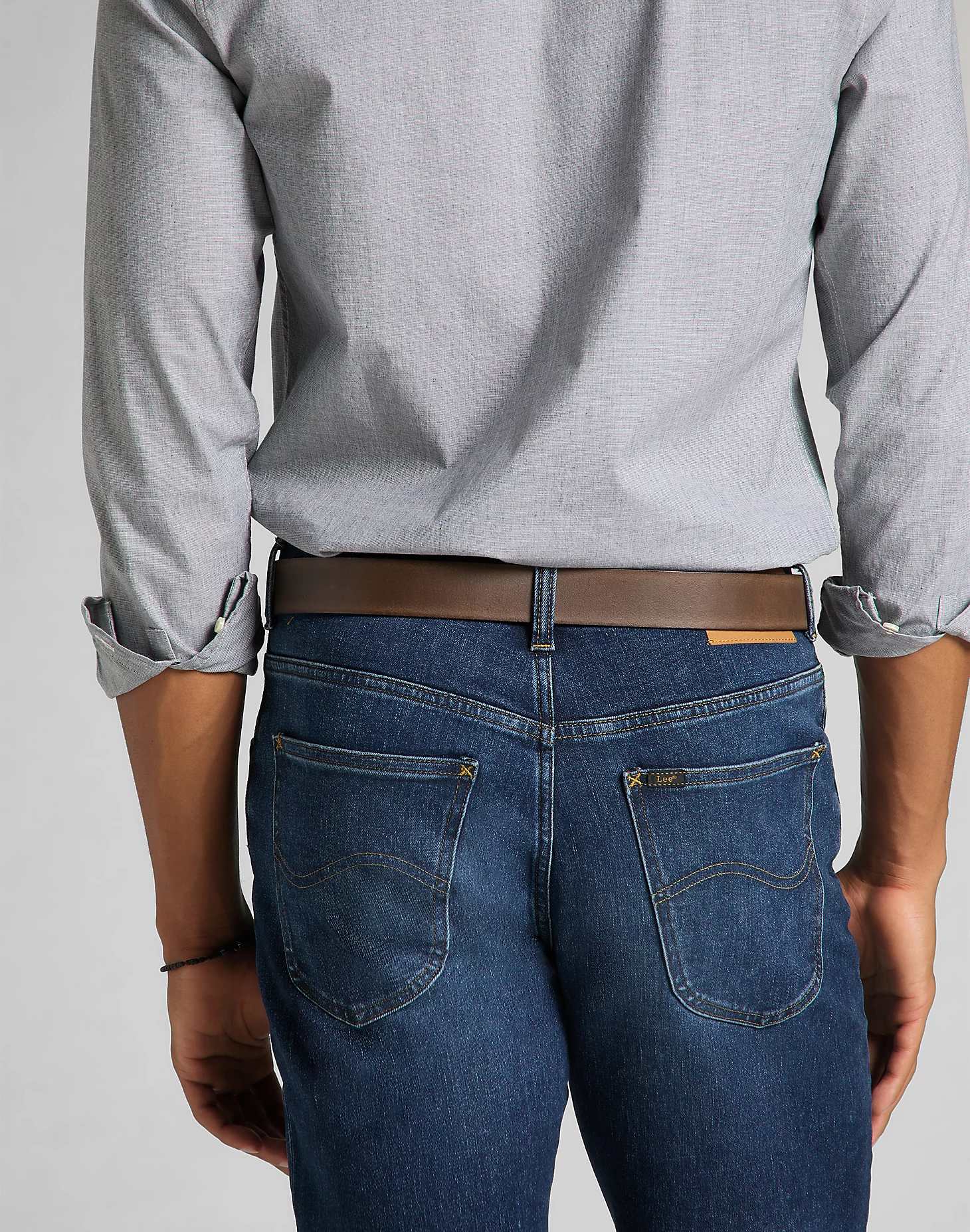 Lee - Bőr Férfi öv