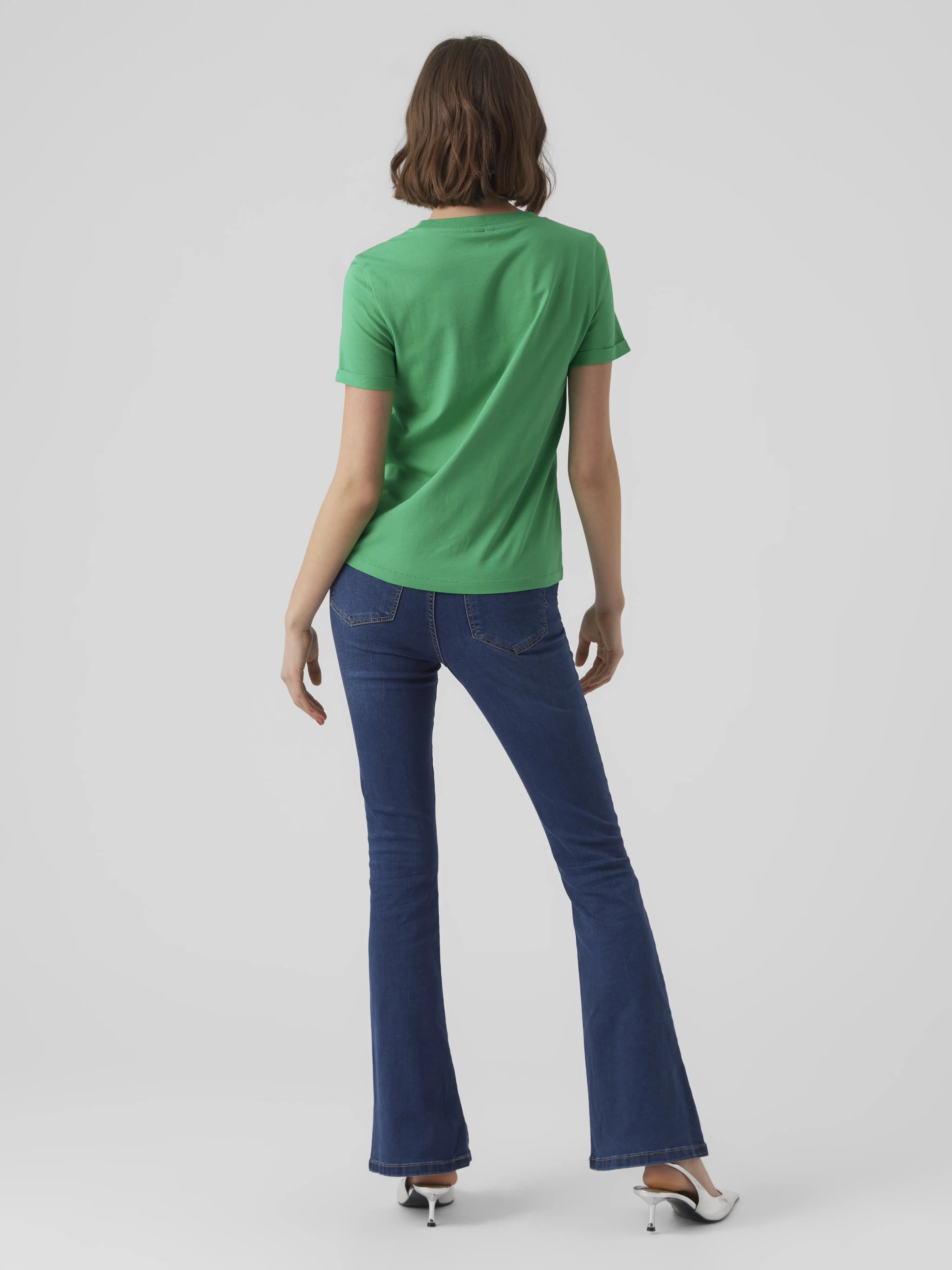 Vero Moda - PAULA / Green - Női póló