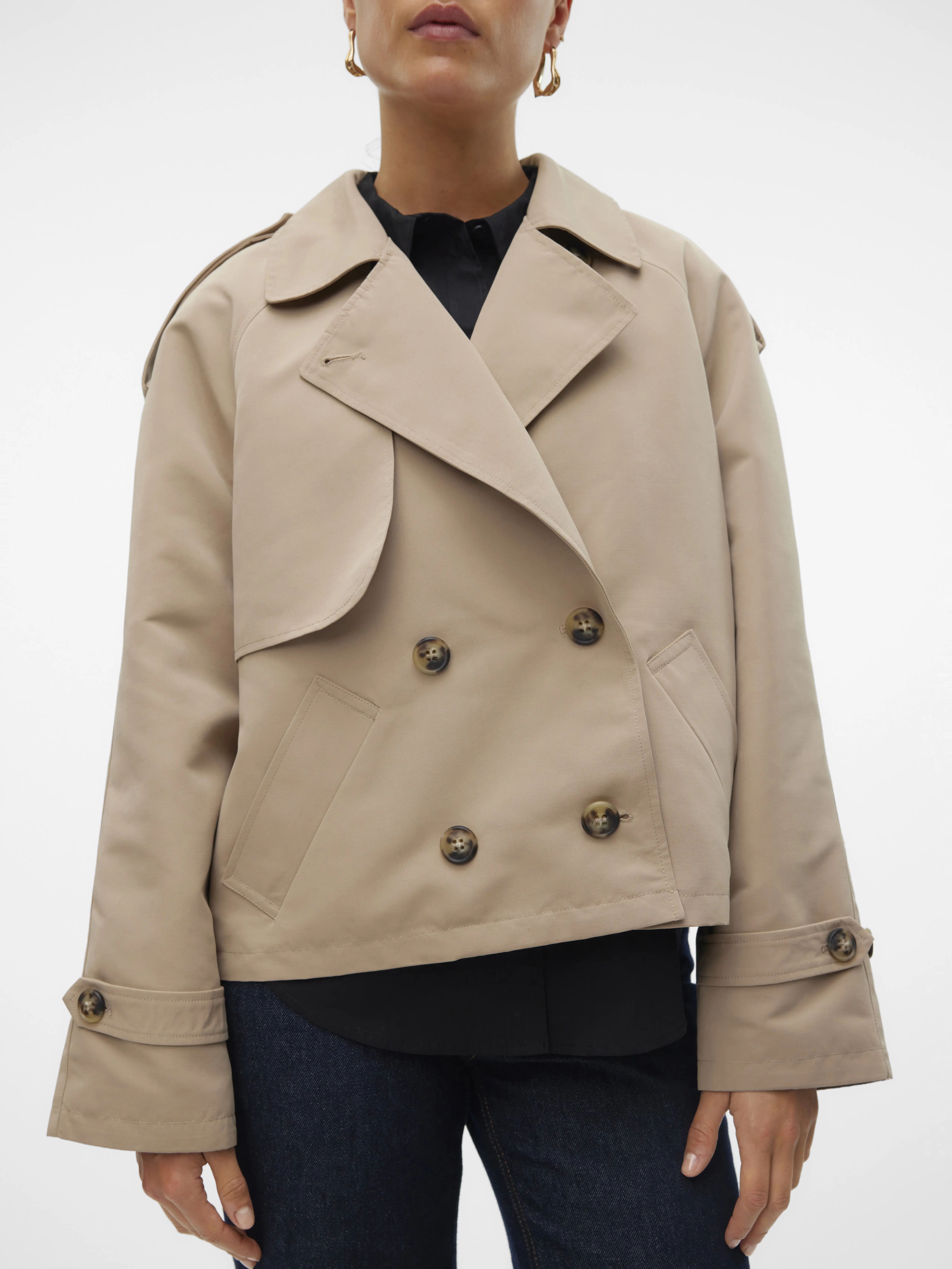 Vero Moda - CHLOE / Brown - Női kabát