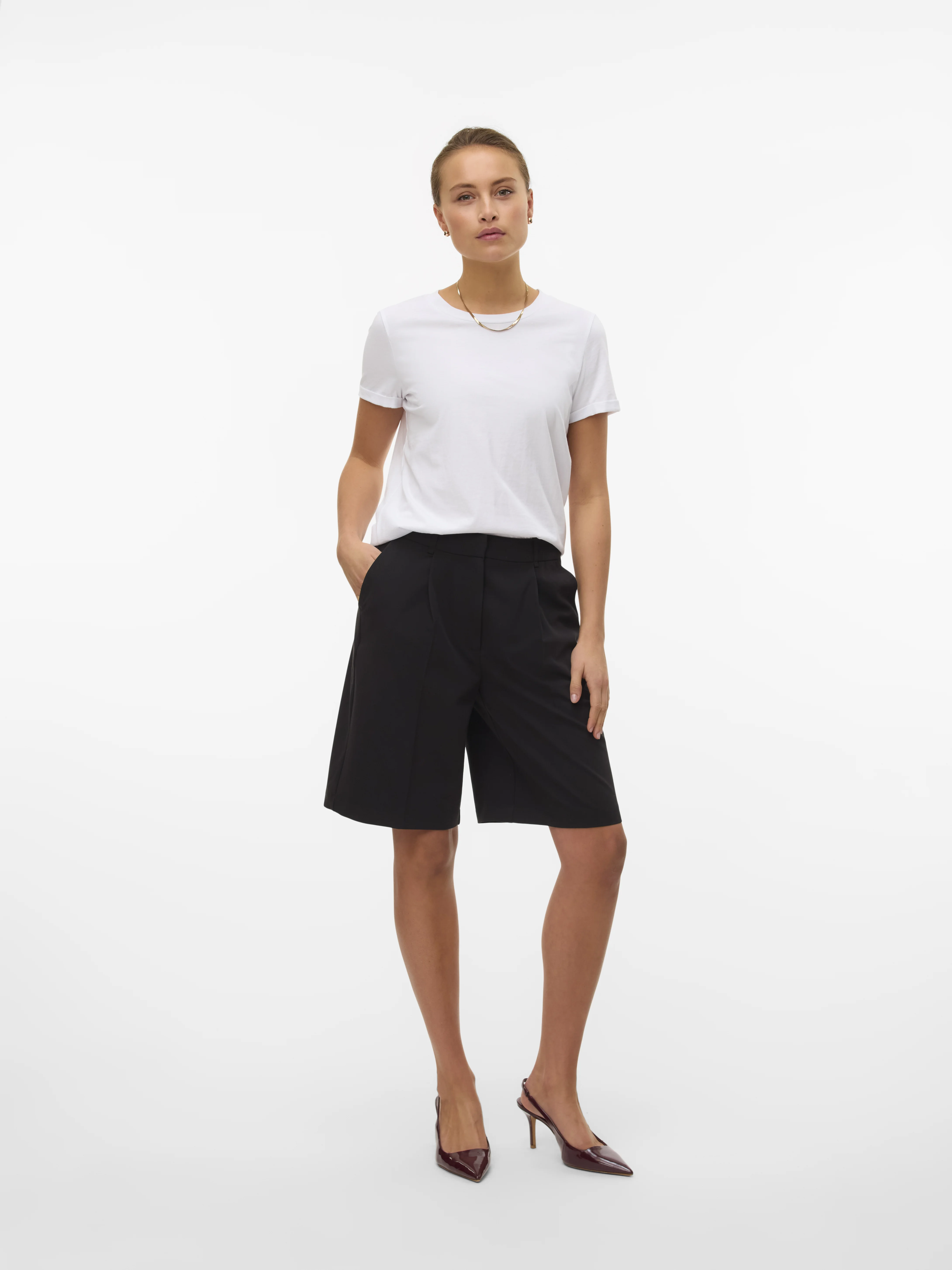 Vero Moda - Elegáns Női rövidnadrág