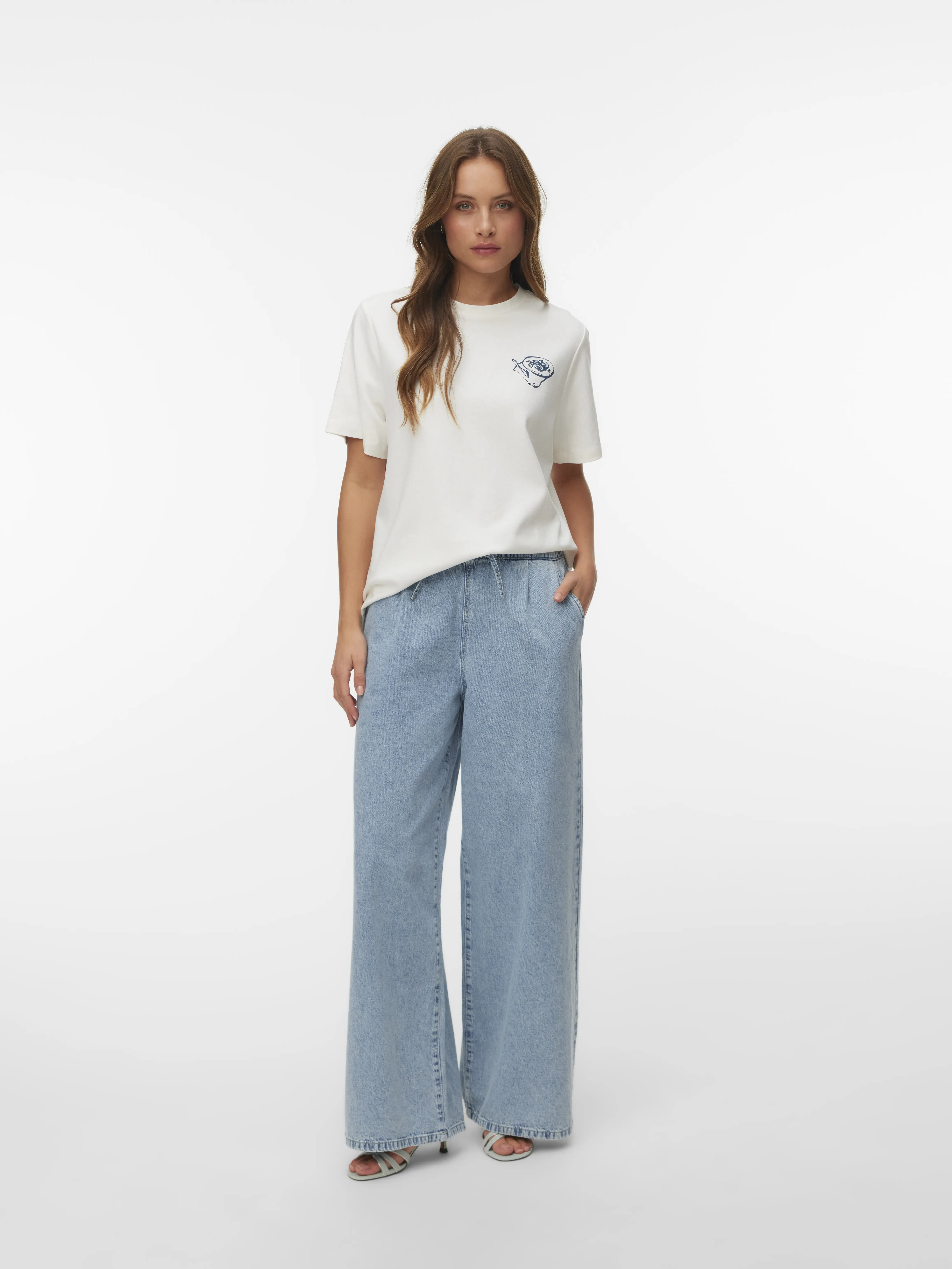 Vero Moda - VERA / White - Női póló