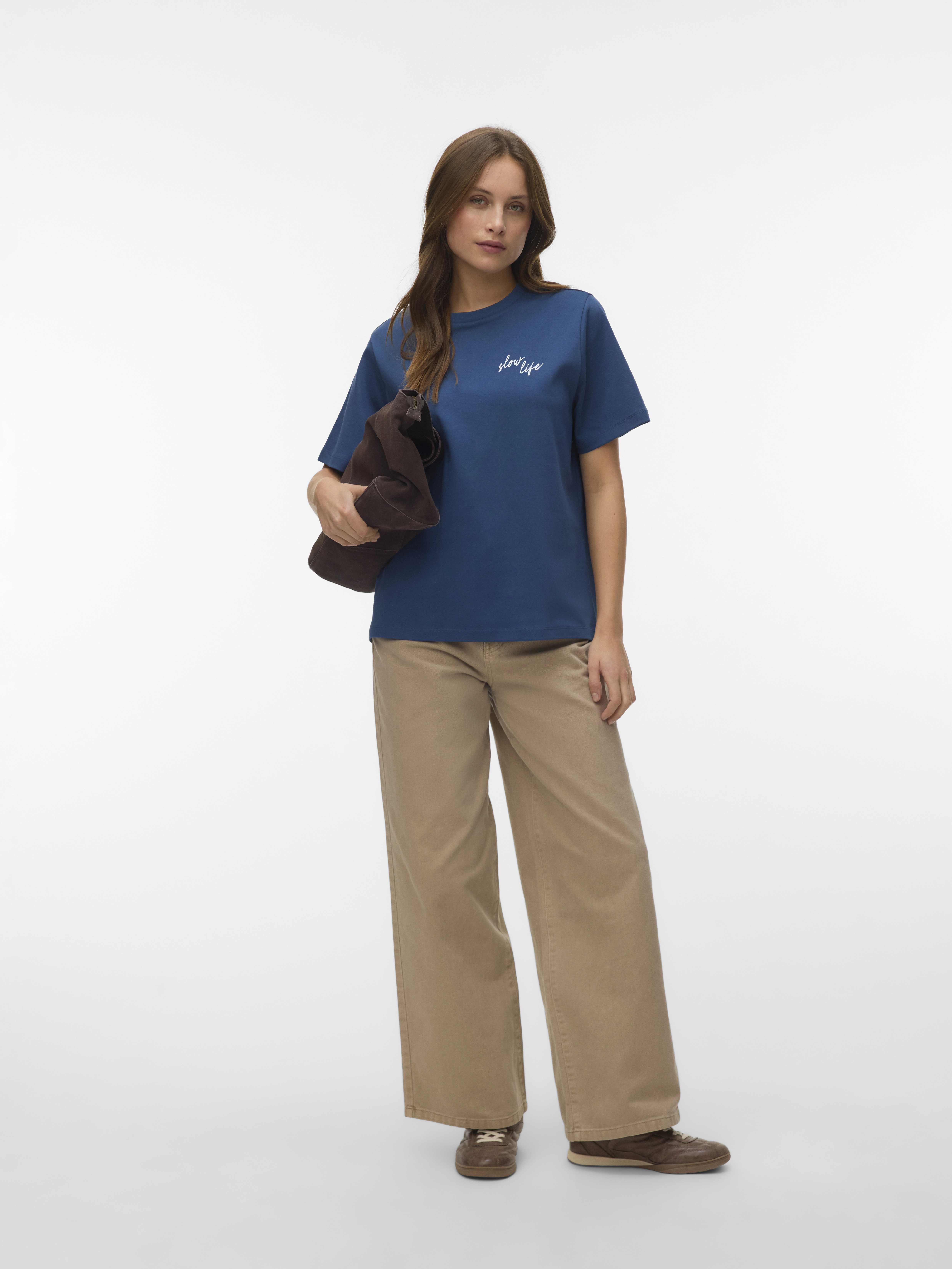 Vero Moda - VERA / Blue - Női póló