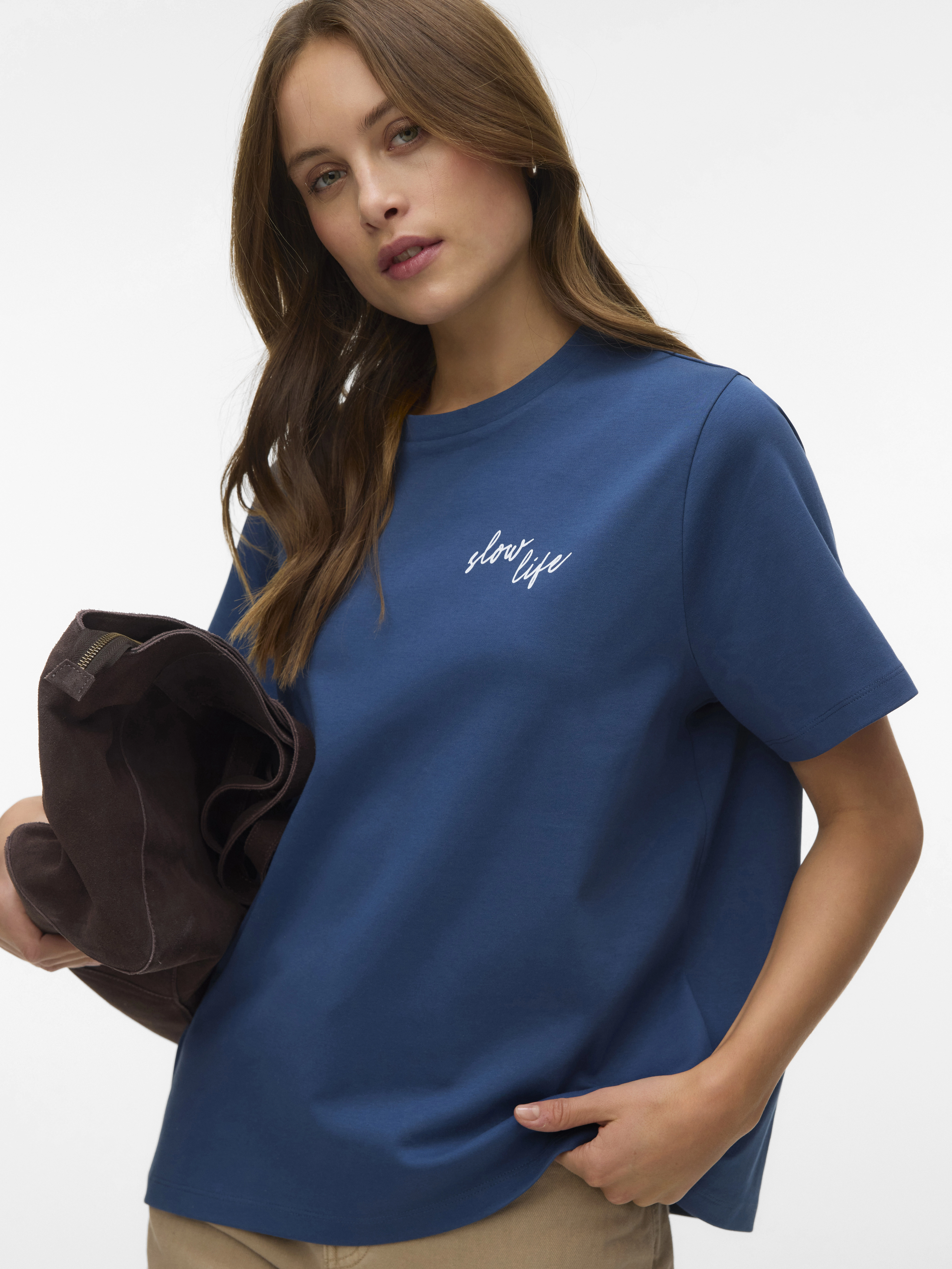 Vero Moda - VERA / Blue - Női póló