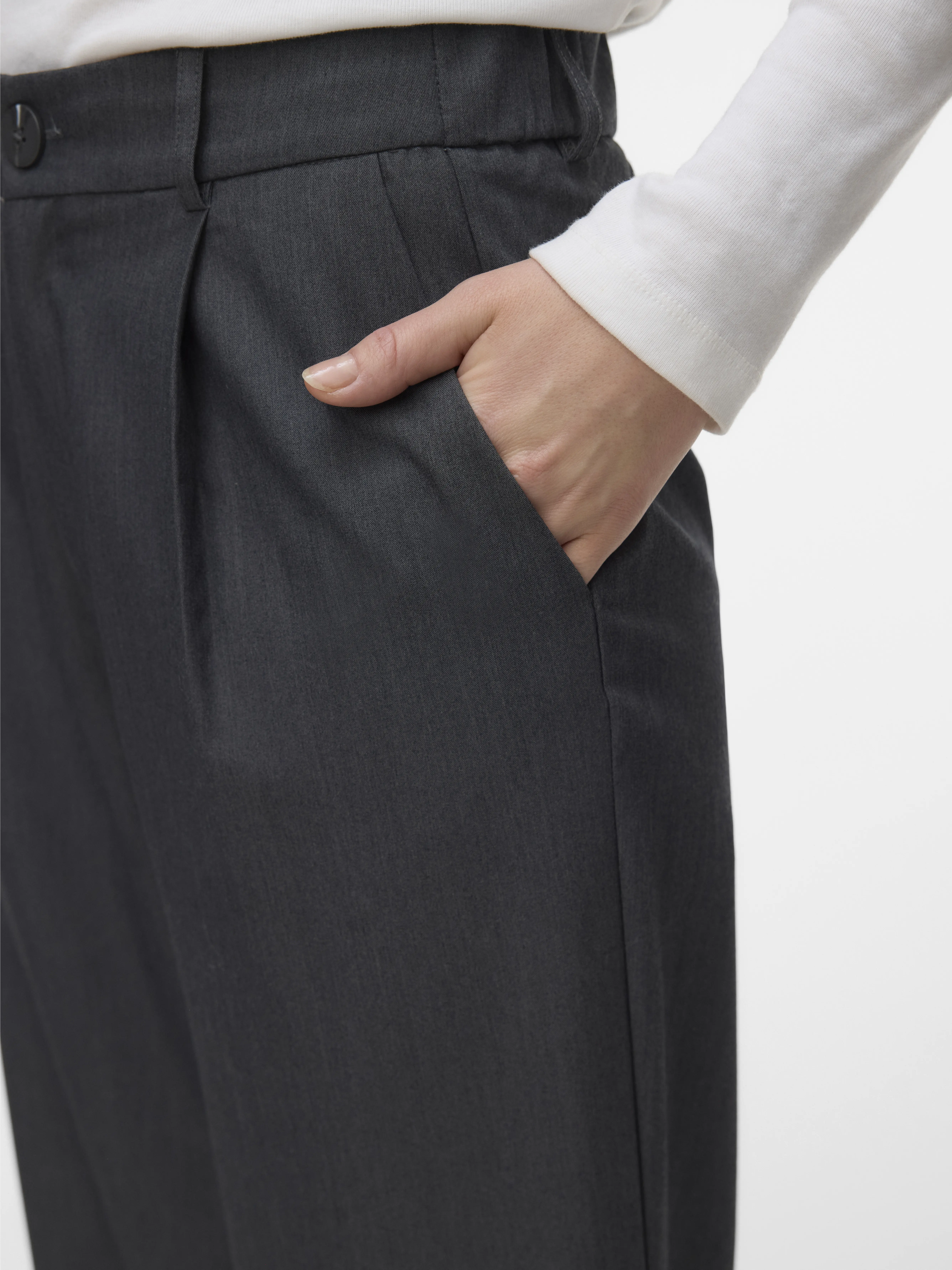 Vero Moda - DALLAS / Grey - Elegáns Női nadrág