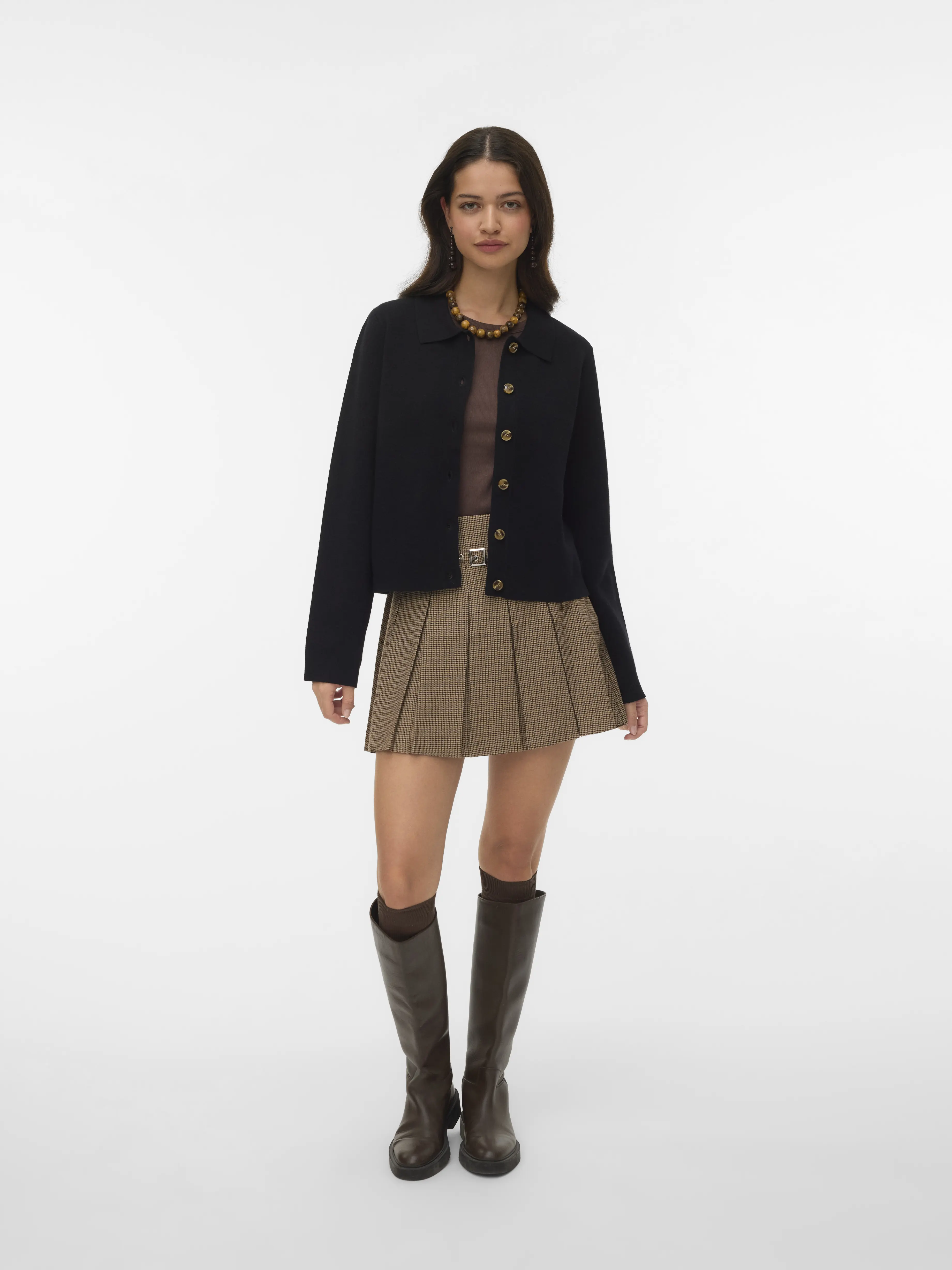 Vero Moda - RILEY / Black - Női felső