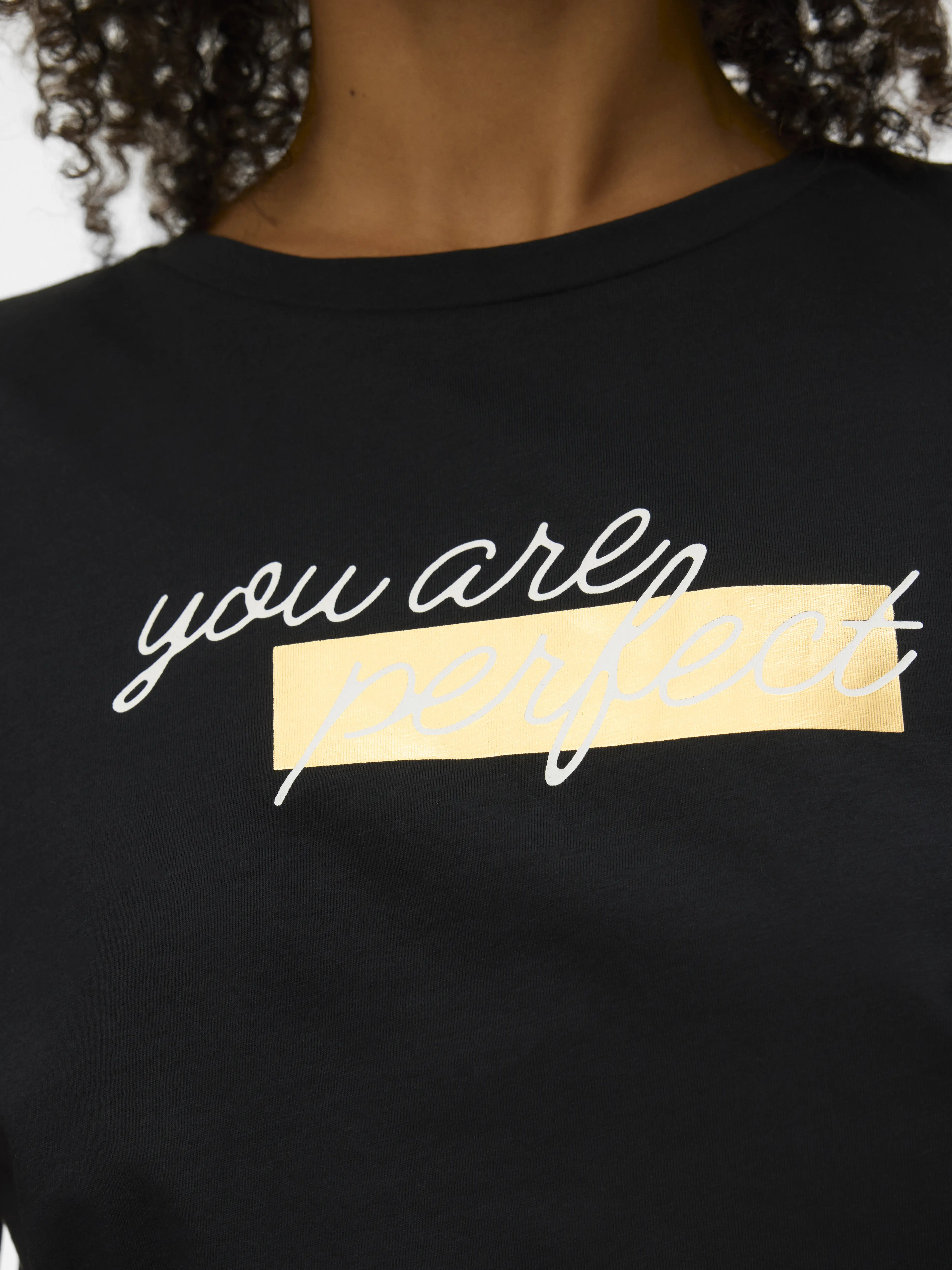 Vero Moda - IDEA / Black - Női póló