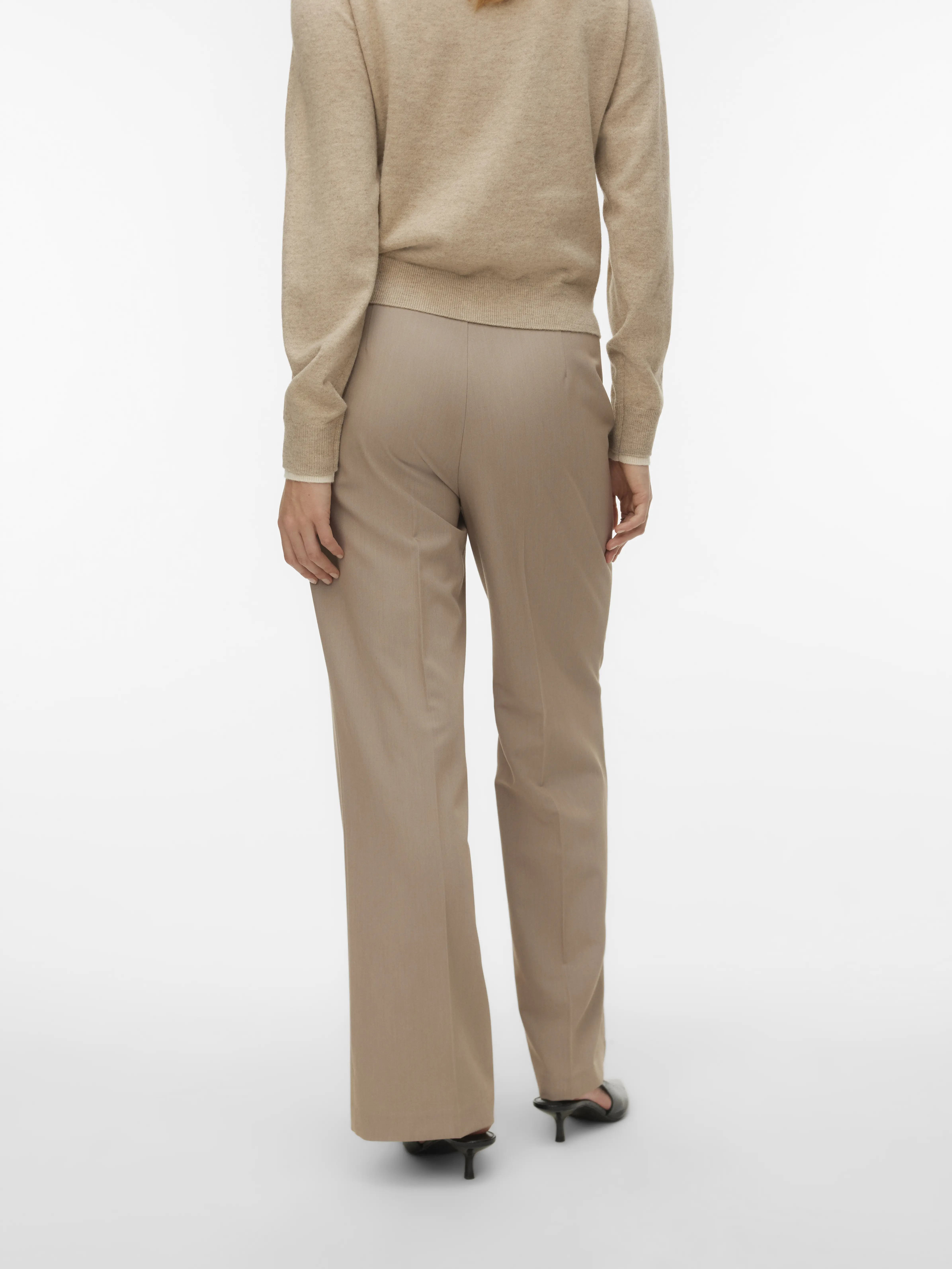 Vero Moda - DALLAS / Brown - Elegáns Női nadrág